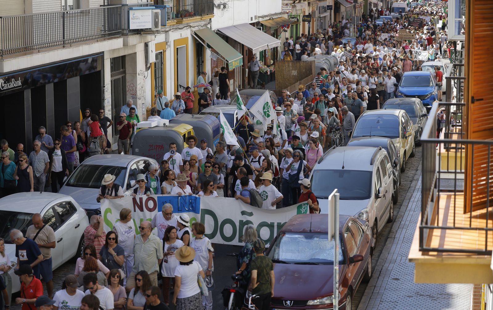 Las fotos de la manifestación en defensa de Doñana