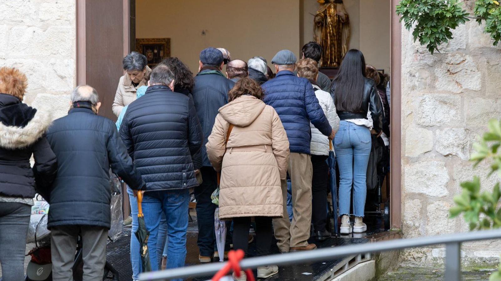 Segundo día del besapié de Nuestro Padre Jesús Nazareno