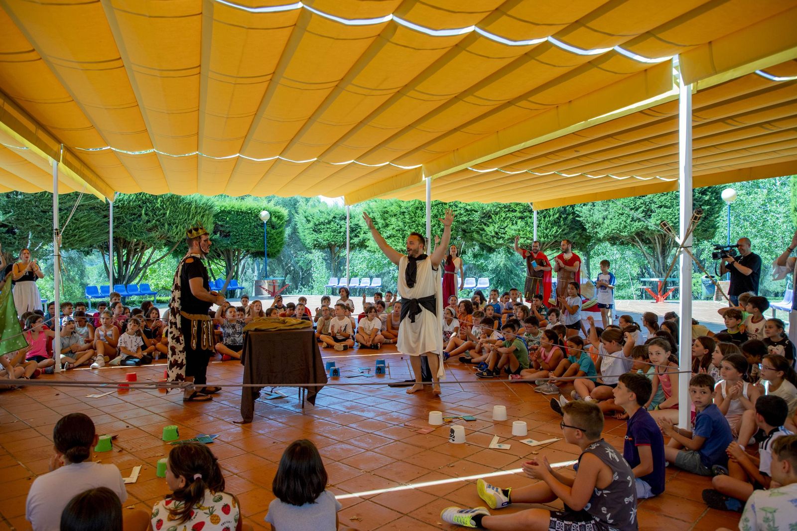 Las imágenes de un día en los Campamentos de Cerro Muriano