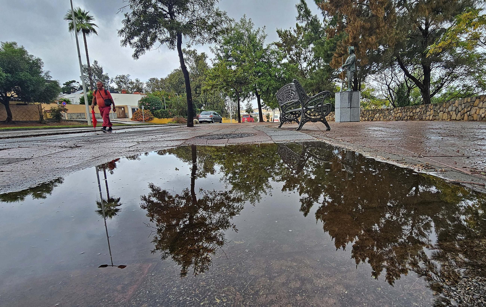 Las primeras lluvias de otoño, en imágenes