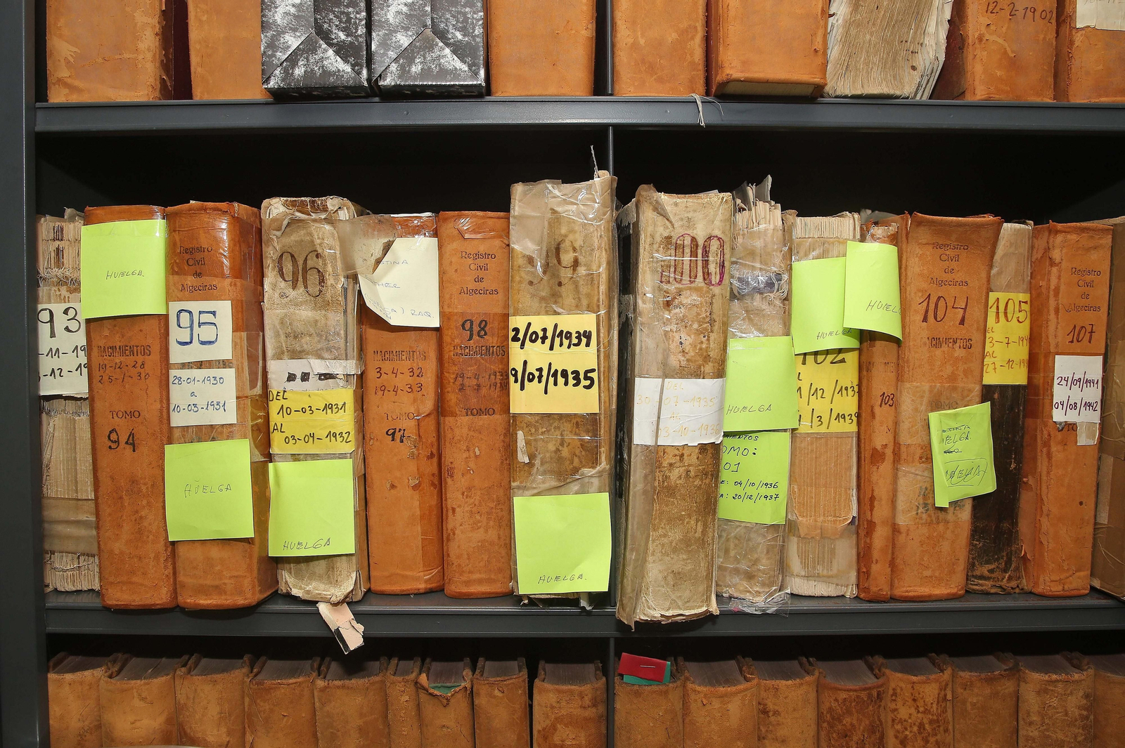 Fotos del colapso en el Registro Civil de Algeciras