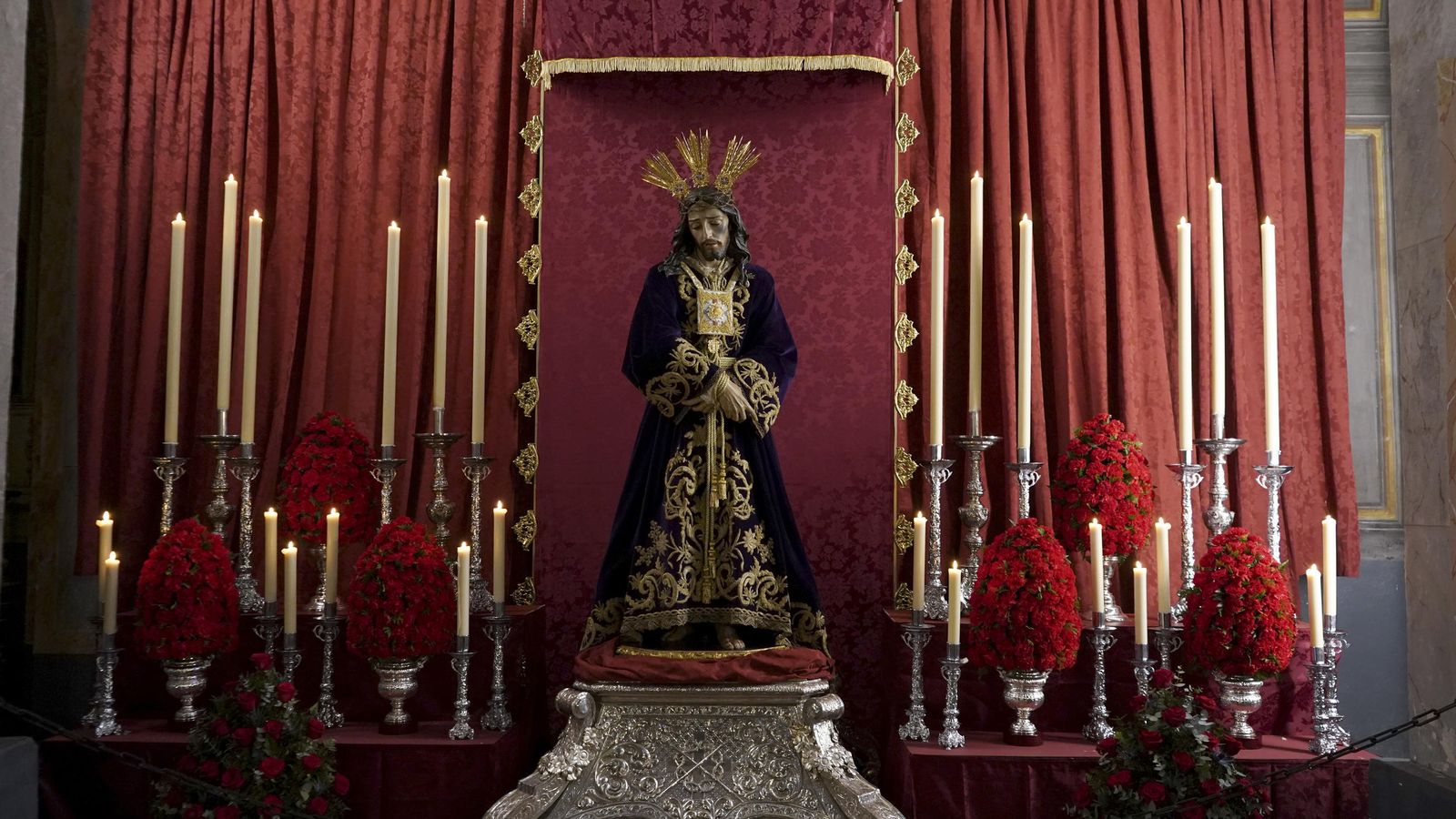 Acto de veneración a Jesús del Rescate