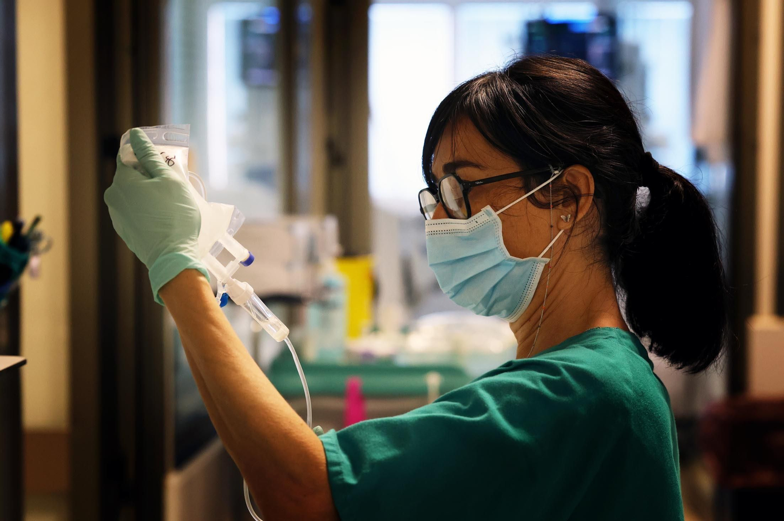 Imágenes de la UCI del Hospital Infanta Elena en Huelva