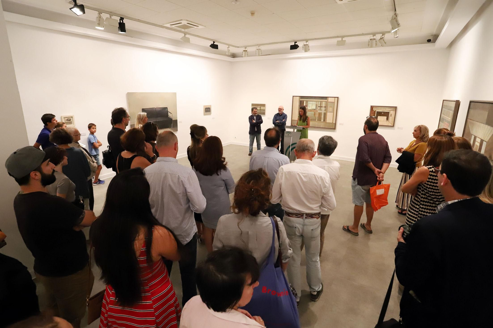 Imágenes de la exposición "Space", de Daniel Bilbao