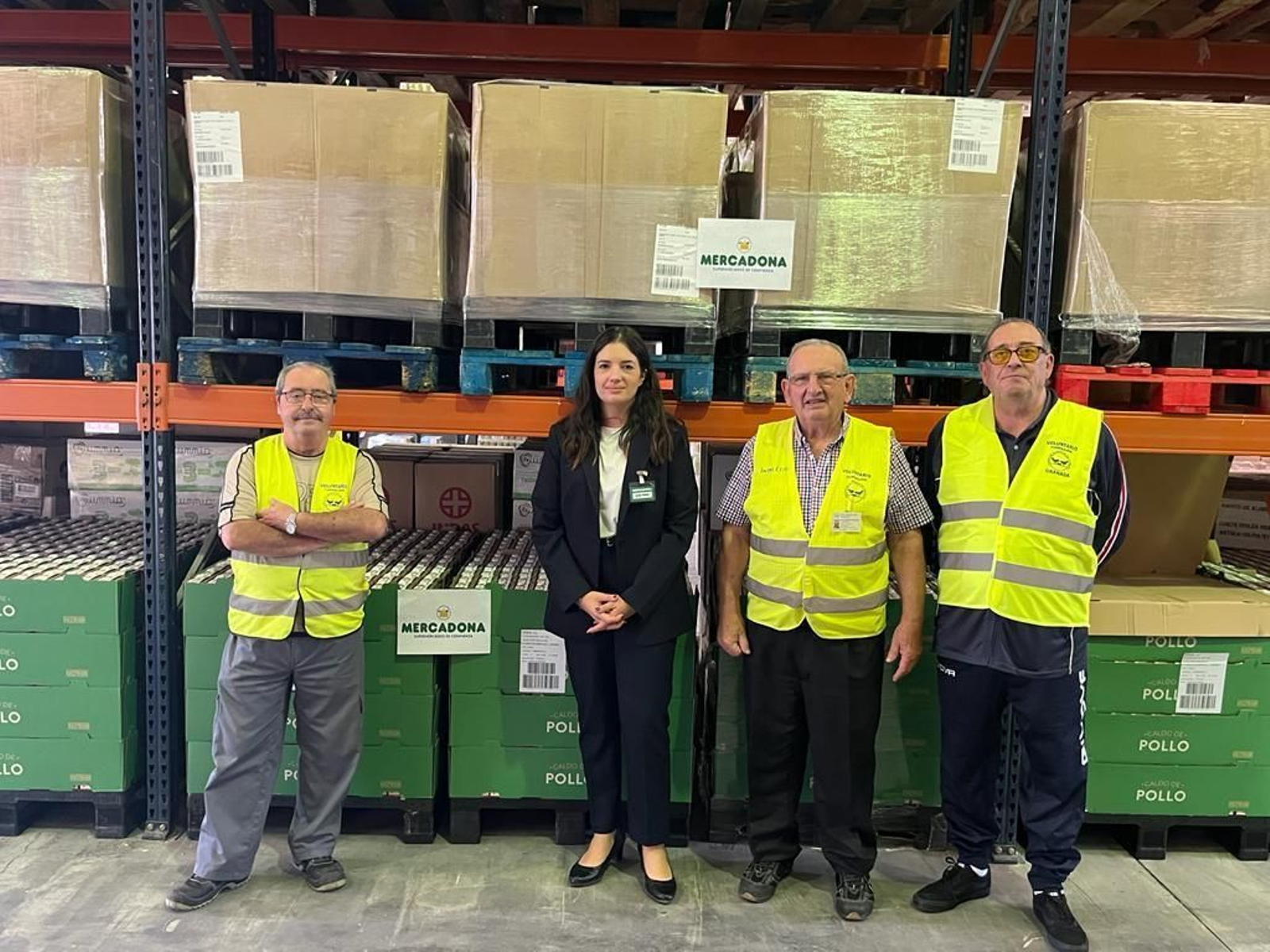 Mercadona de Granada dona 756 toneladas de productos de primera necesidad en 2022, un 36% más que en 2021 Mercadona de Granada dona 756 toneladas de productos de primera necesidad en 2022, un 36% más que en 2021