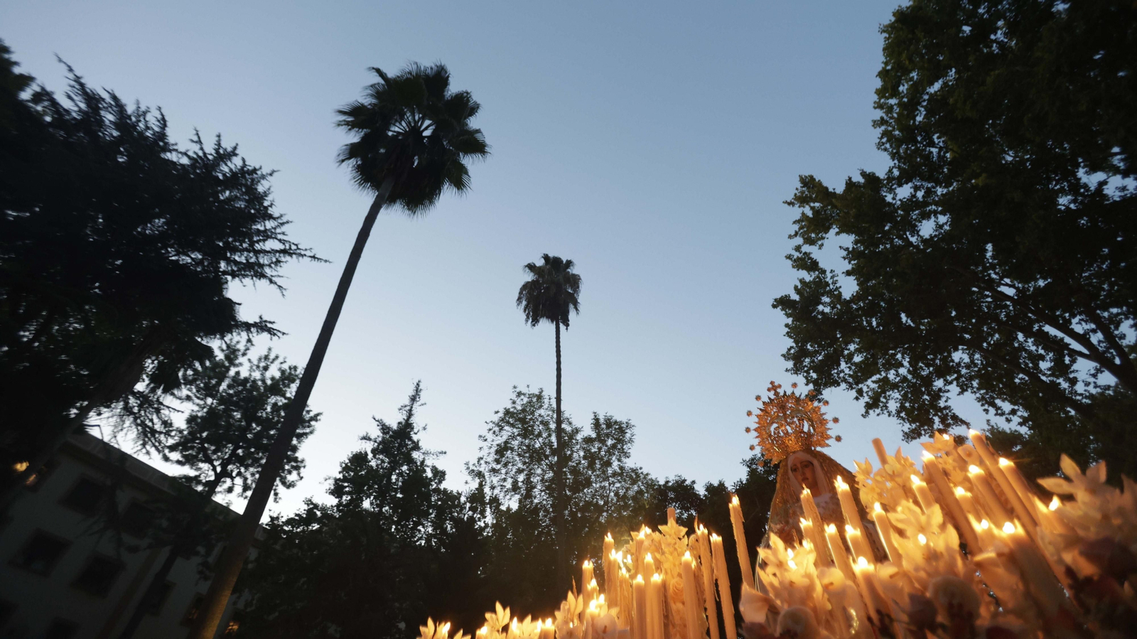 La Magna Mariana de Algeciras por el Parque María Cristina, en imágenes