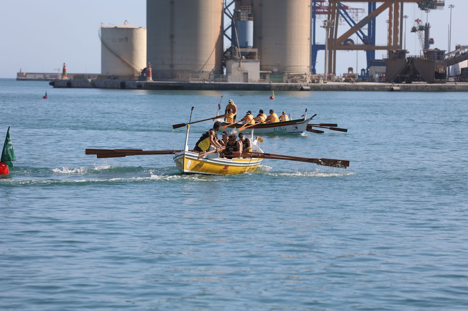 Las imágenes del 61º Gran Premio Ciudad de Málaga de jábegas