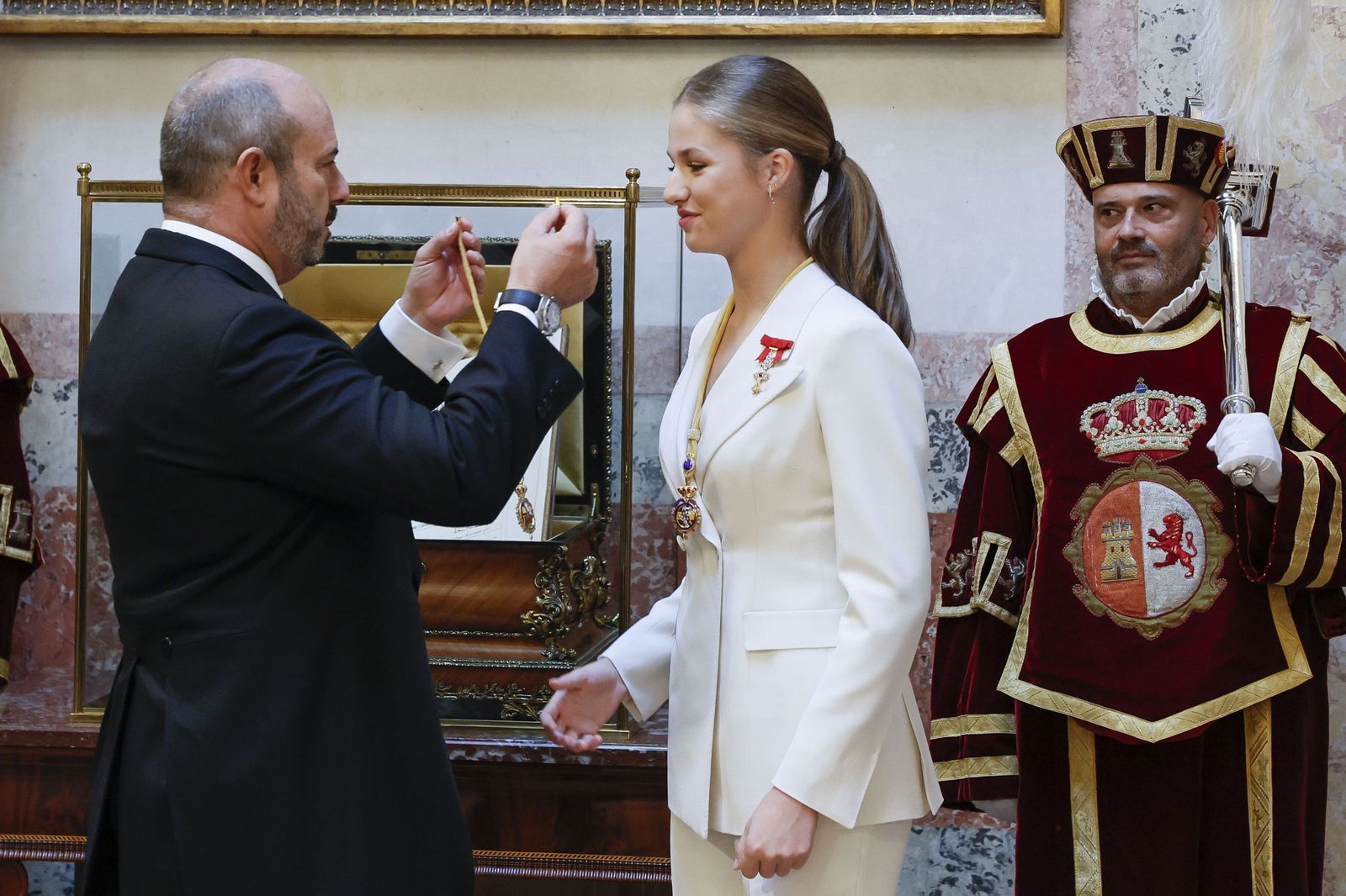 Las fotos del juramento de la Constitución de la princesa Leonor