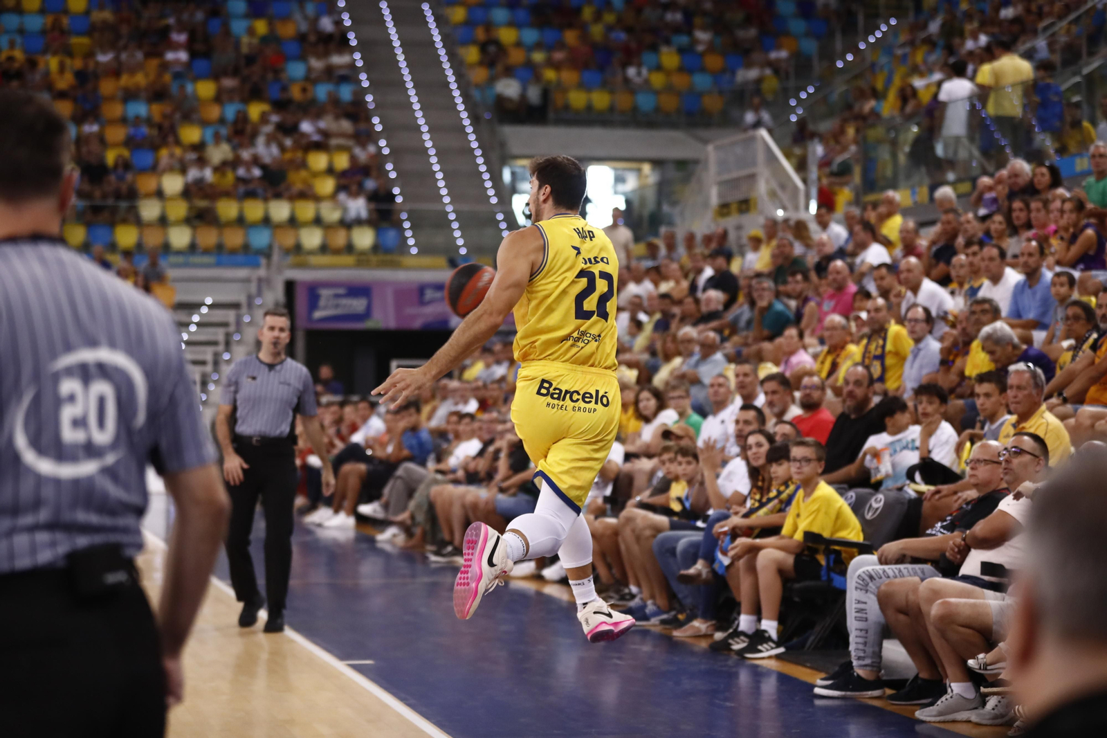 El Dreamland Gran Canaria-Unicaja, en fotos