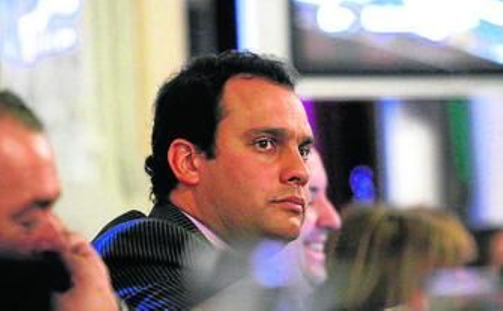 Díaz Guirado, concejal de Urbanismo, en un Pleno.