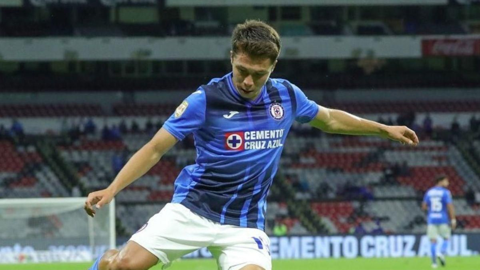 Rodrigo Huescas, en un encuentro con Cruz Azul.