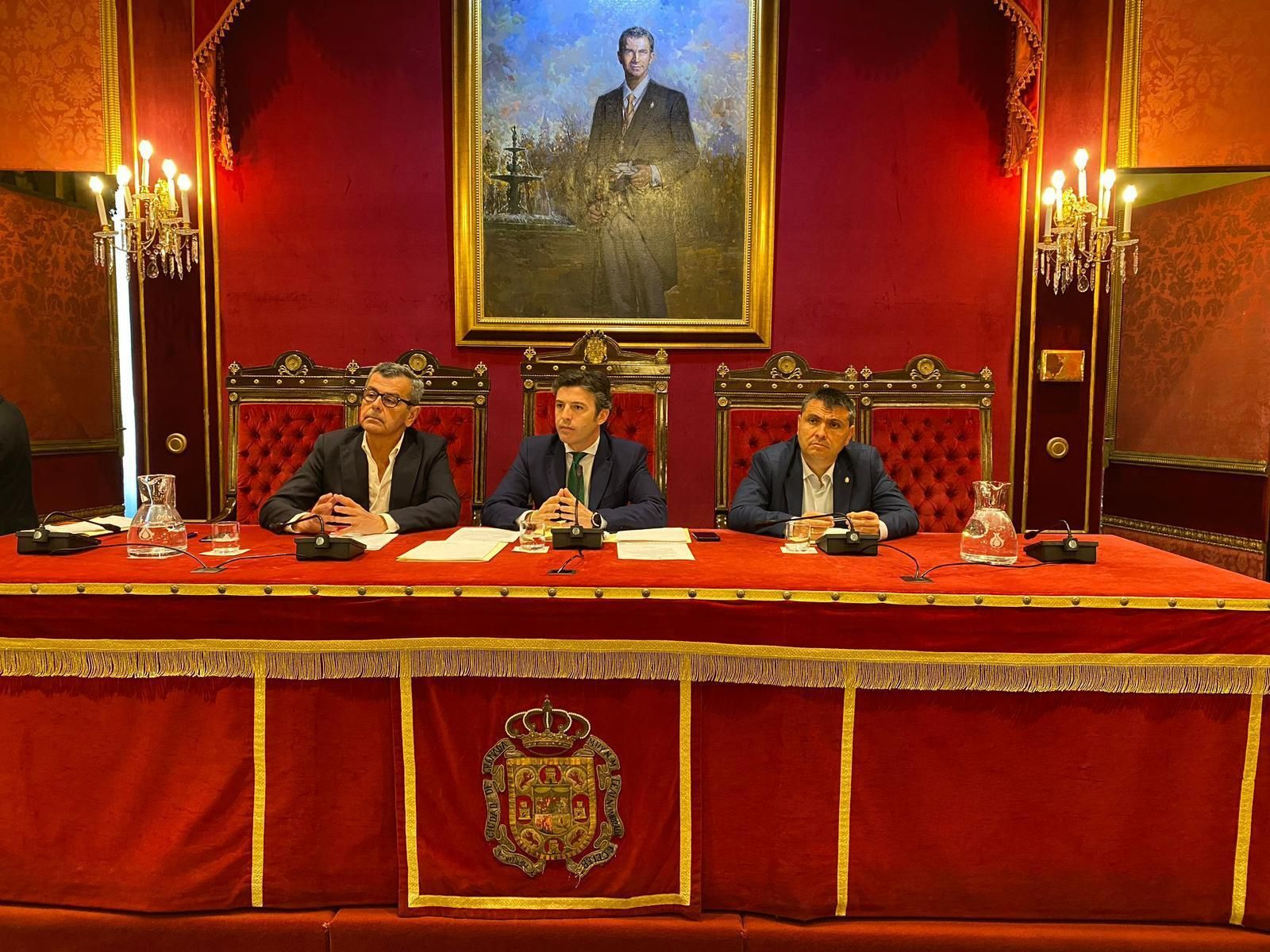 Comisión de Presidencia este lunes en el Ayuntamiento.