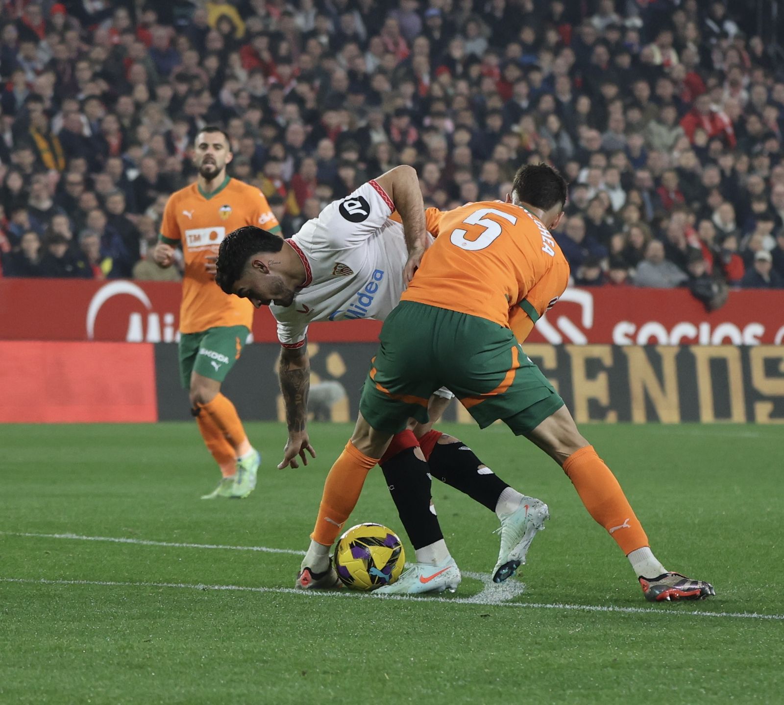 Las mejores imágenes dep partido Sevilla Valencia