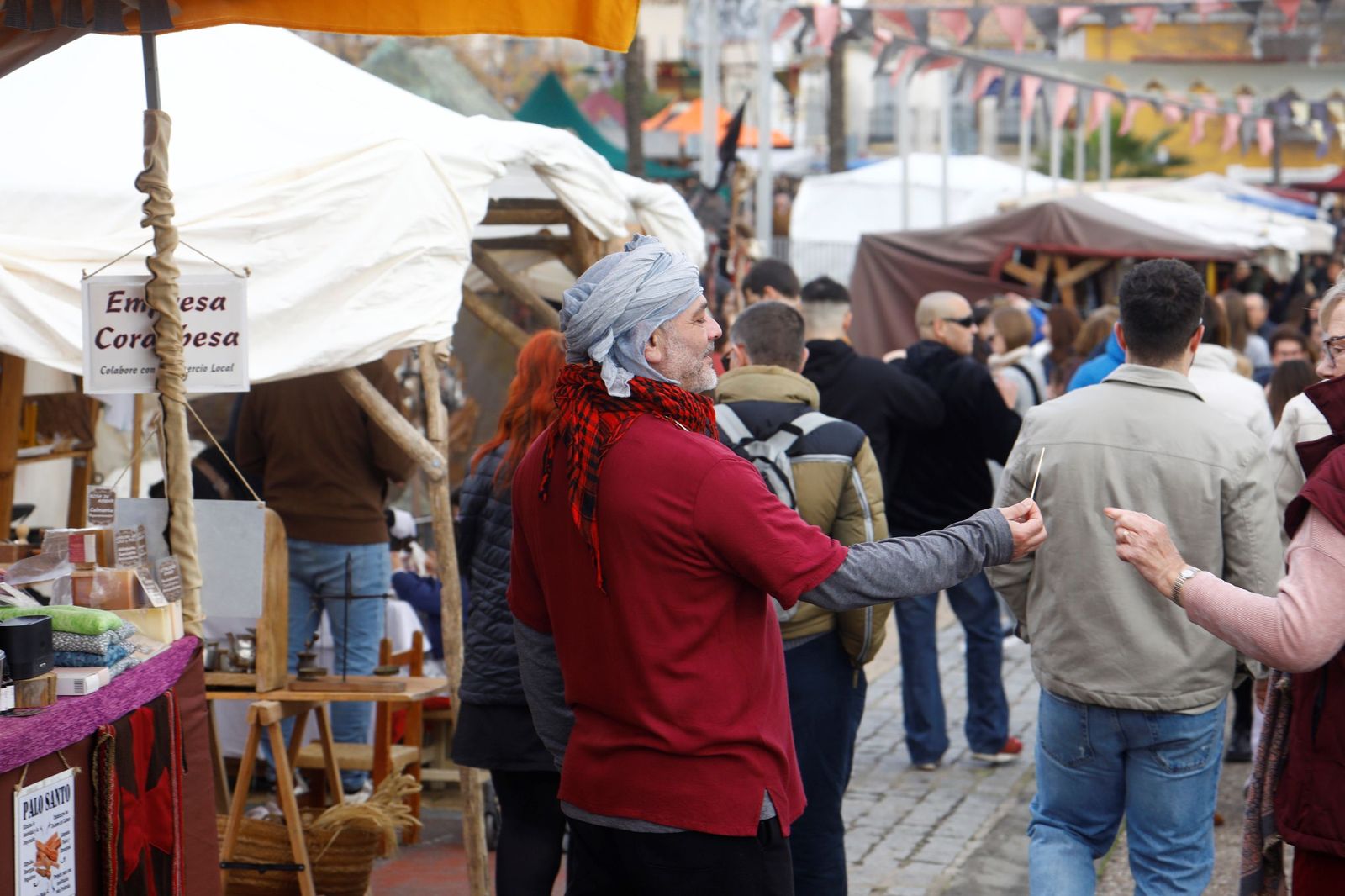 Las mejores imágenes de la segunda jornada del Mercado Andalusí de Córdoba