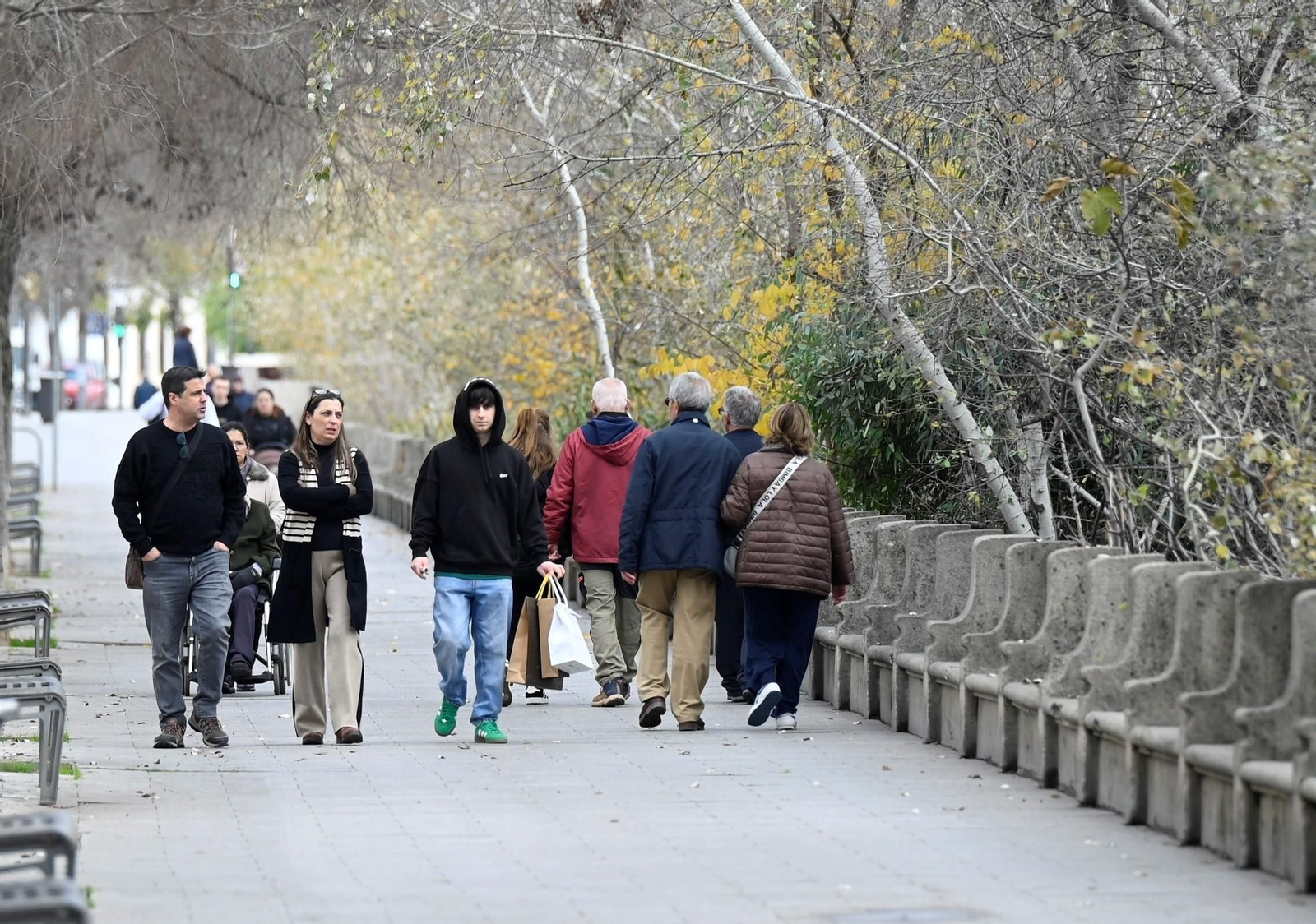 Un paseo en imágenes por la Ribera de Córdoba una gélida mañana