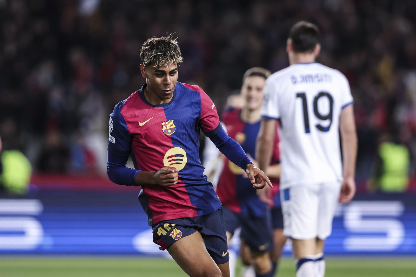 Las fotos del Barcelona - Atalanta