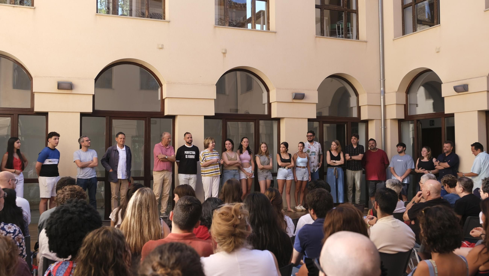 Recepción a los estudiantes del Festival de Vélez Blanco, en imágenes