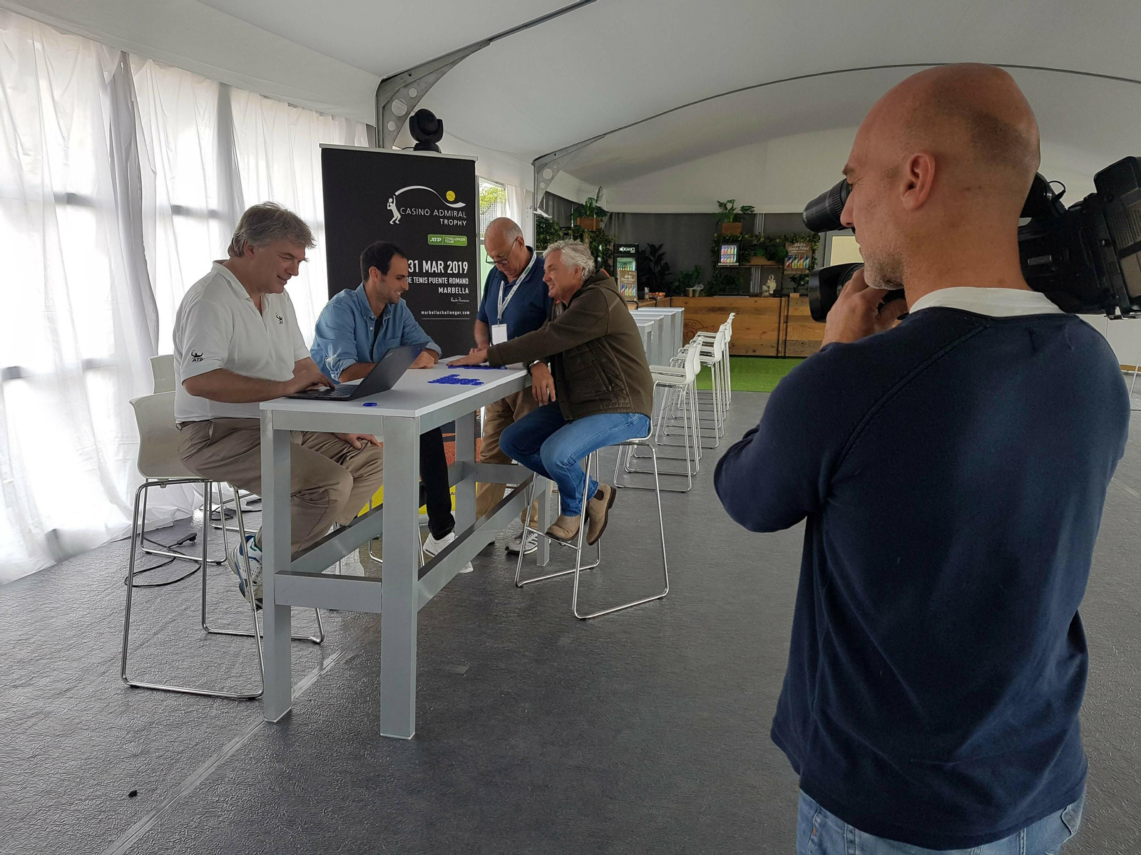 Sorteo del cuadro del Challenger de Marbella Sorteo del cuadro del Challenger de Marbella