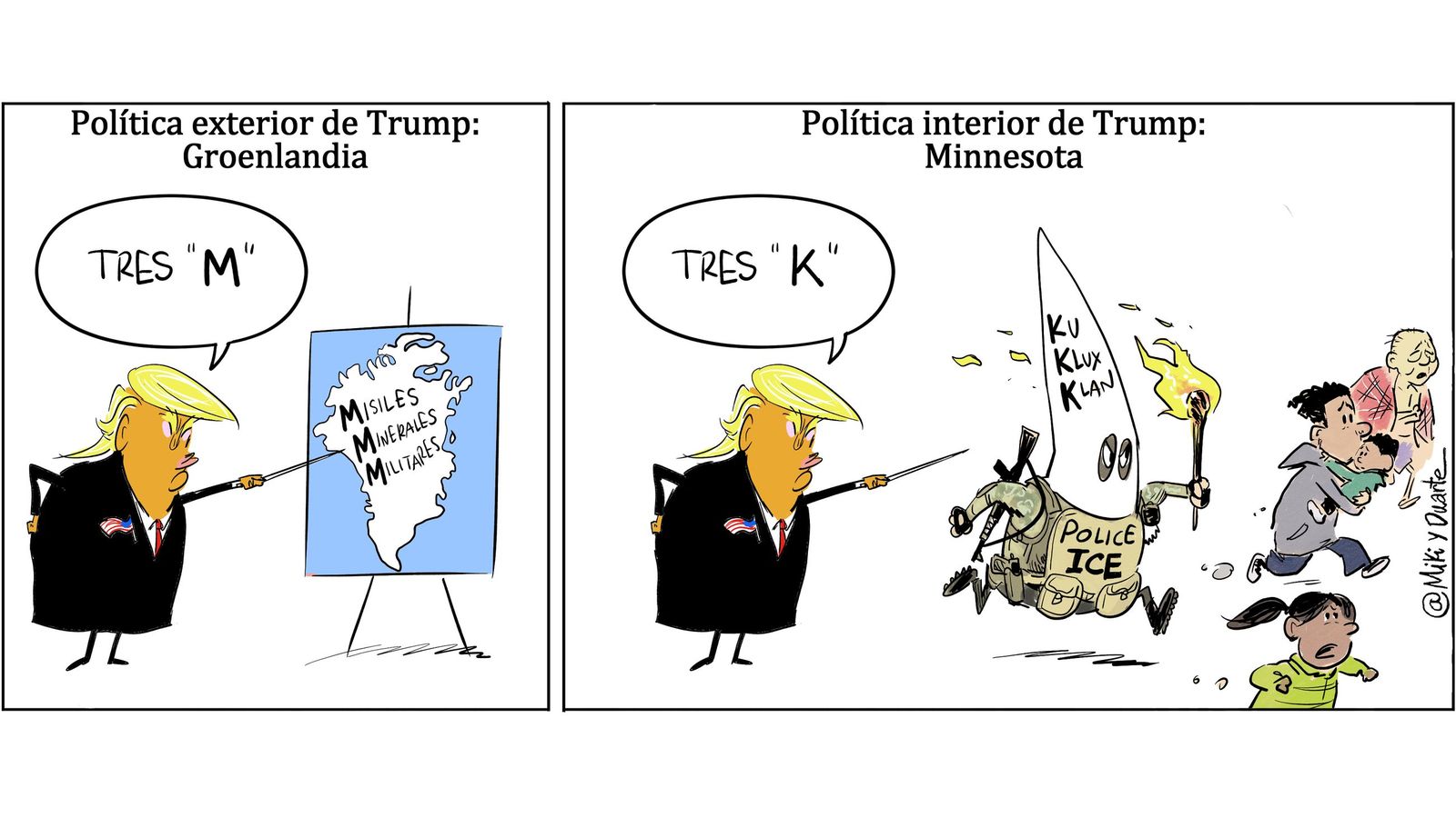 La política de Trump