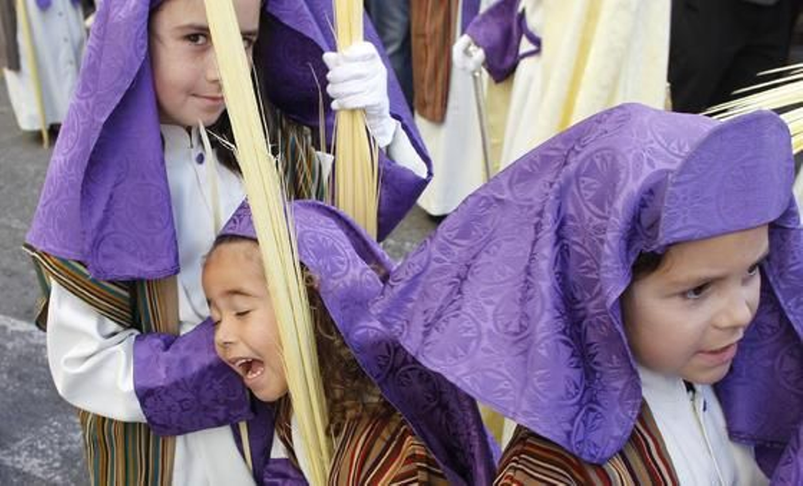 El buen tiempo acompaña a las procesiones en este primer día de Semana Santa

Foto: Sergio Camacho