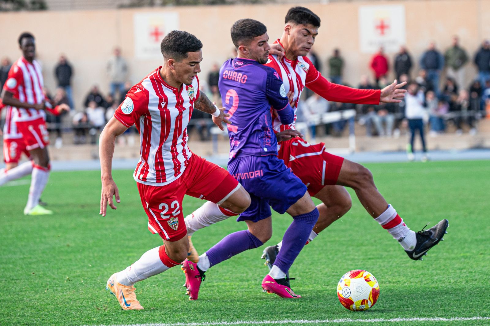 La entrada de Curro Burgos fue clave para lograr la igualada.