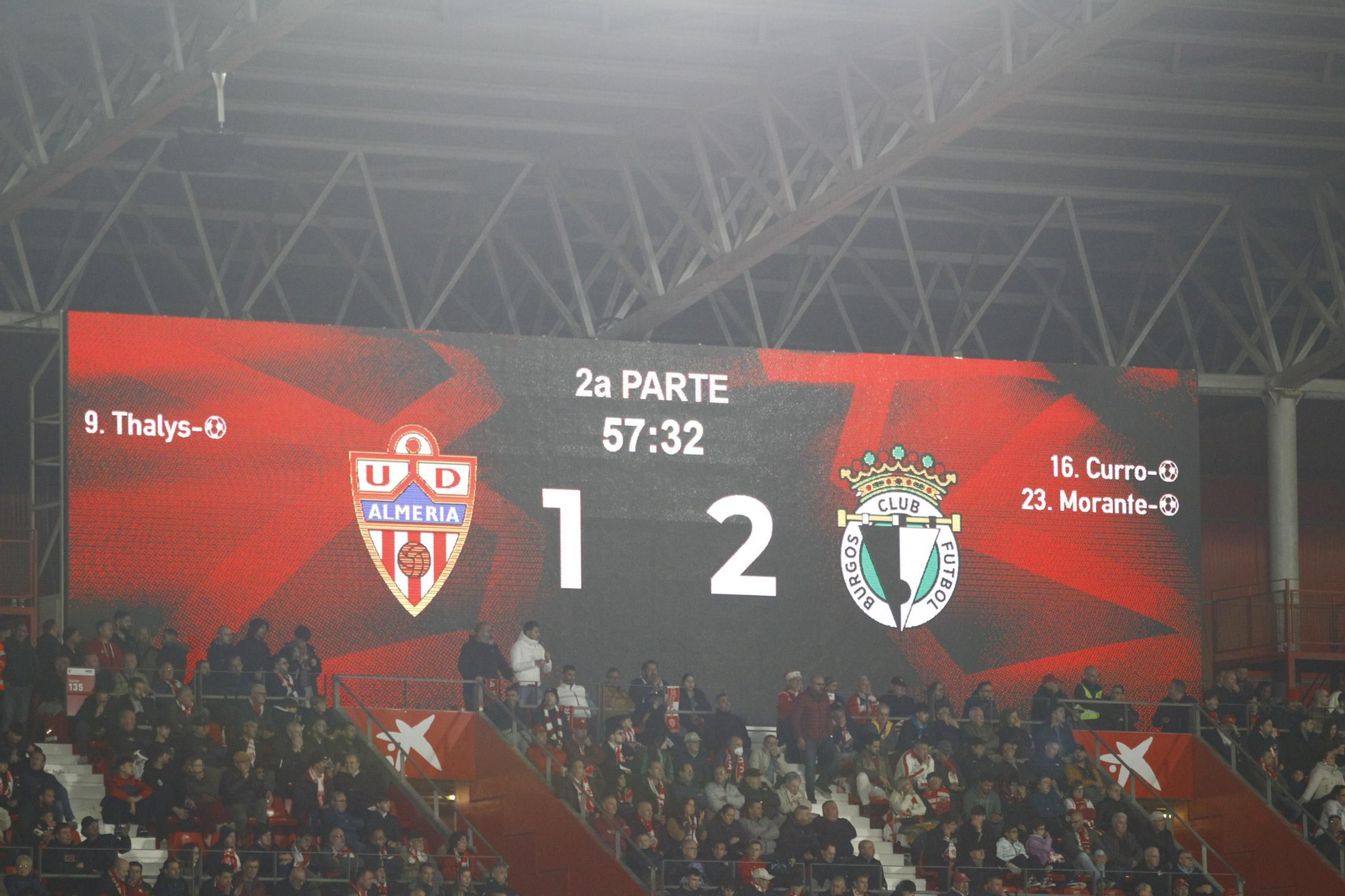 Las fotos del partido de fútbol U.D. Almería-Real Burgos