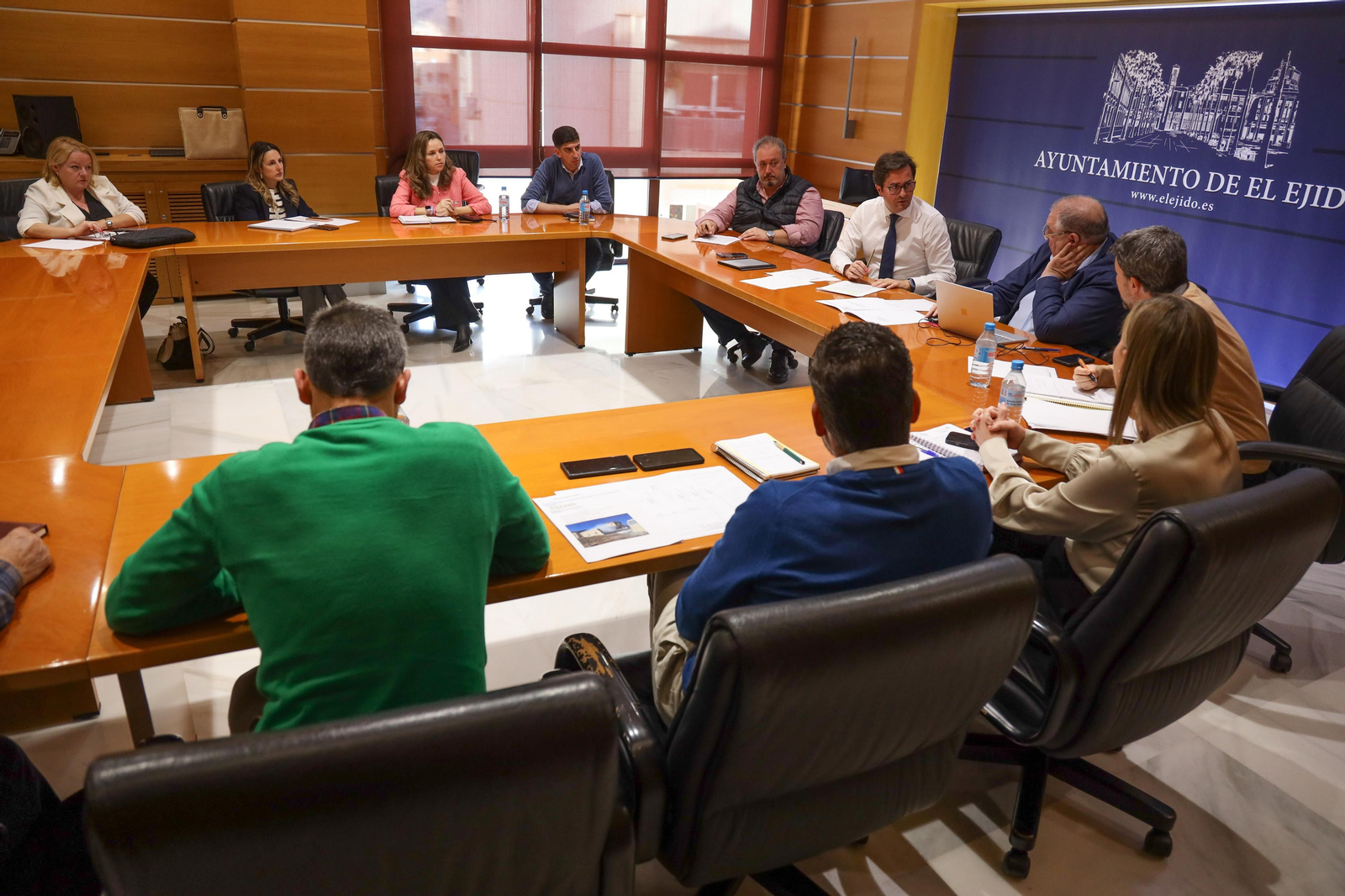 Imagen de archivo de una Junta de Gobierno local del Ayuntamiento de El Ejido.