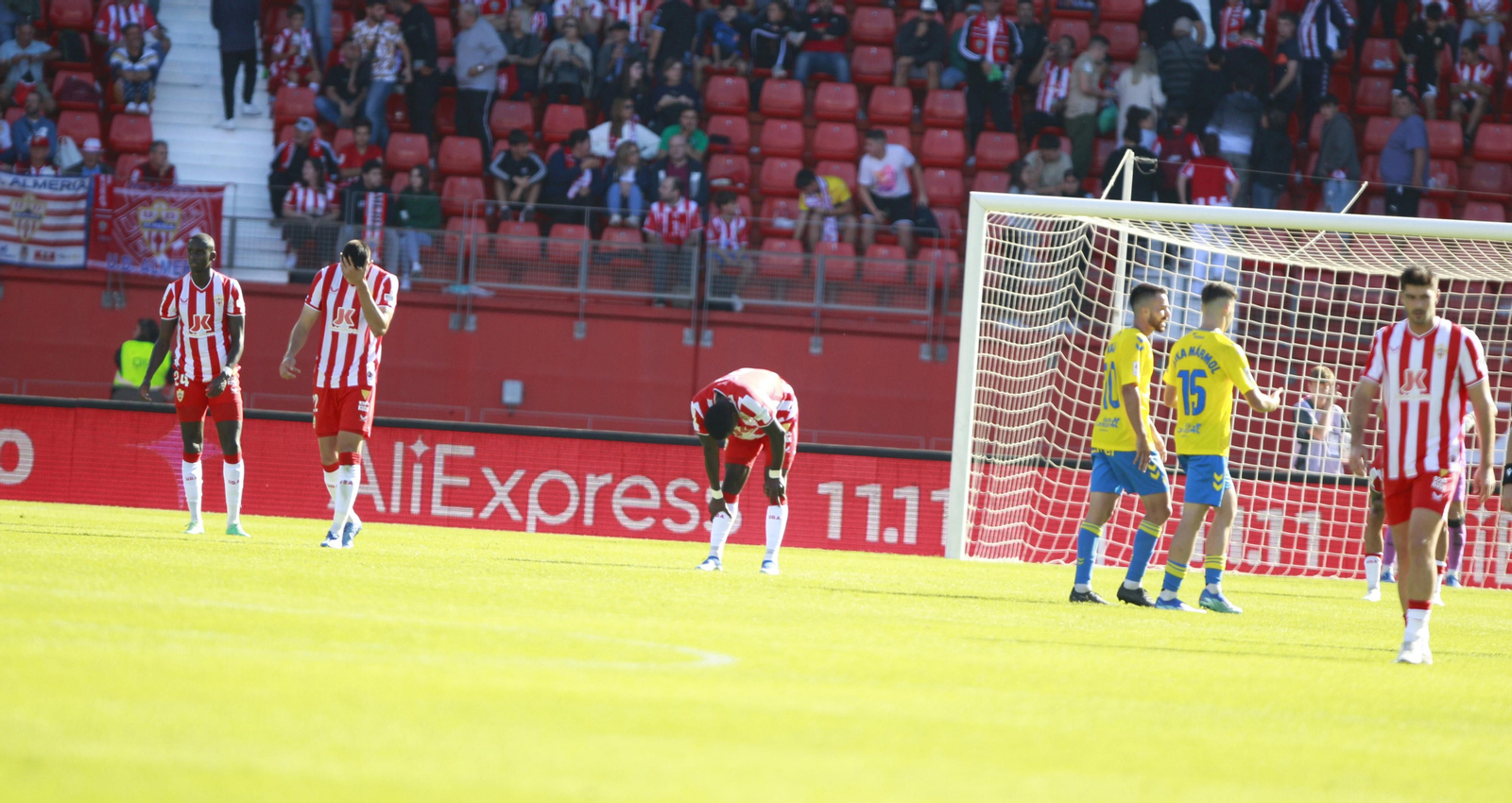 Imágenes del partido U.D. Almería-U.D. Las Palmas