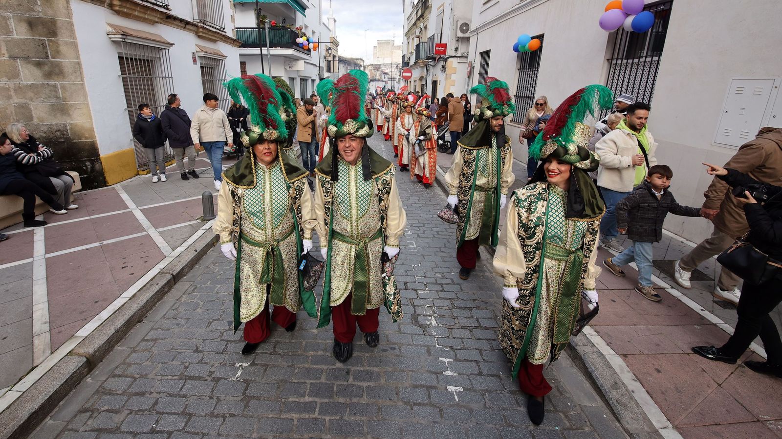 Imágenes de la cabalgata del Cartero Real de Jerez
