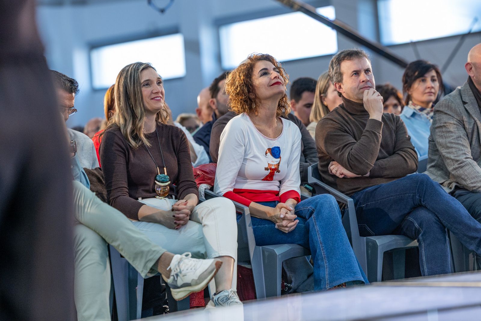 Acto en defensa de los servicios públicos para celebrar el 28F en Jaén