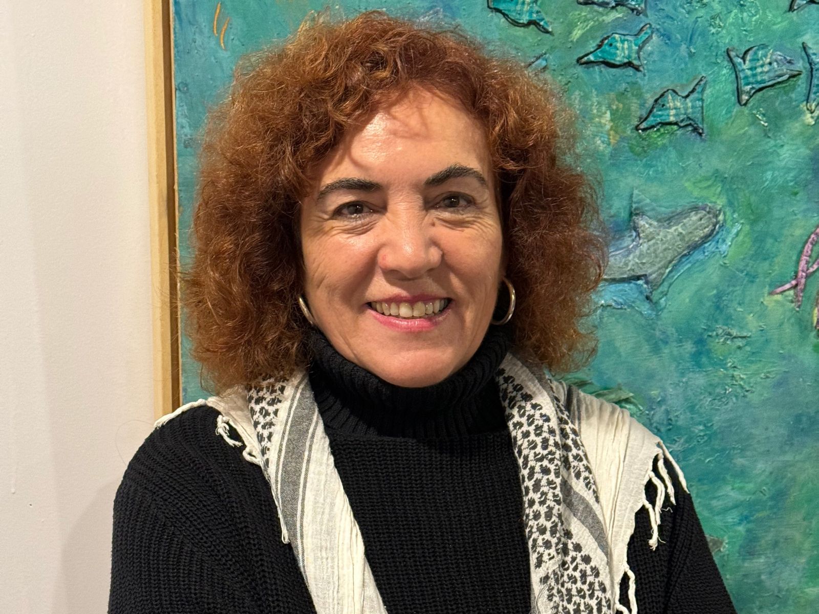 La nueva coordinadora local de Izquierda Unida, Lola Vela.