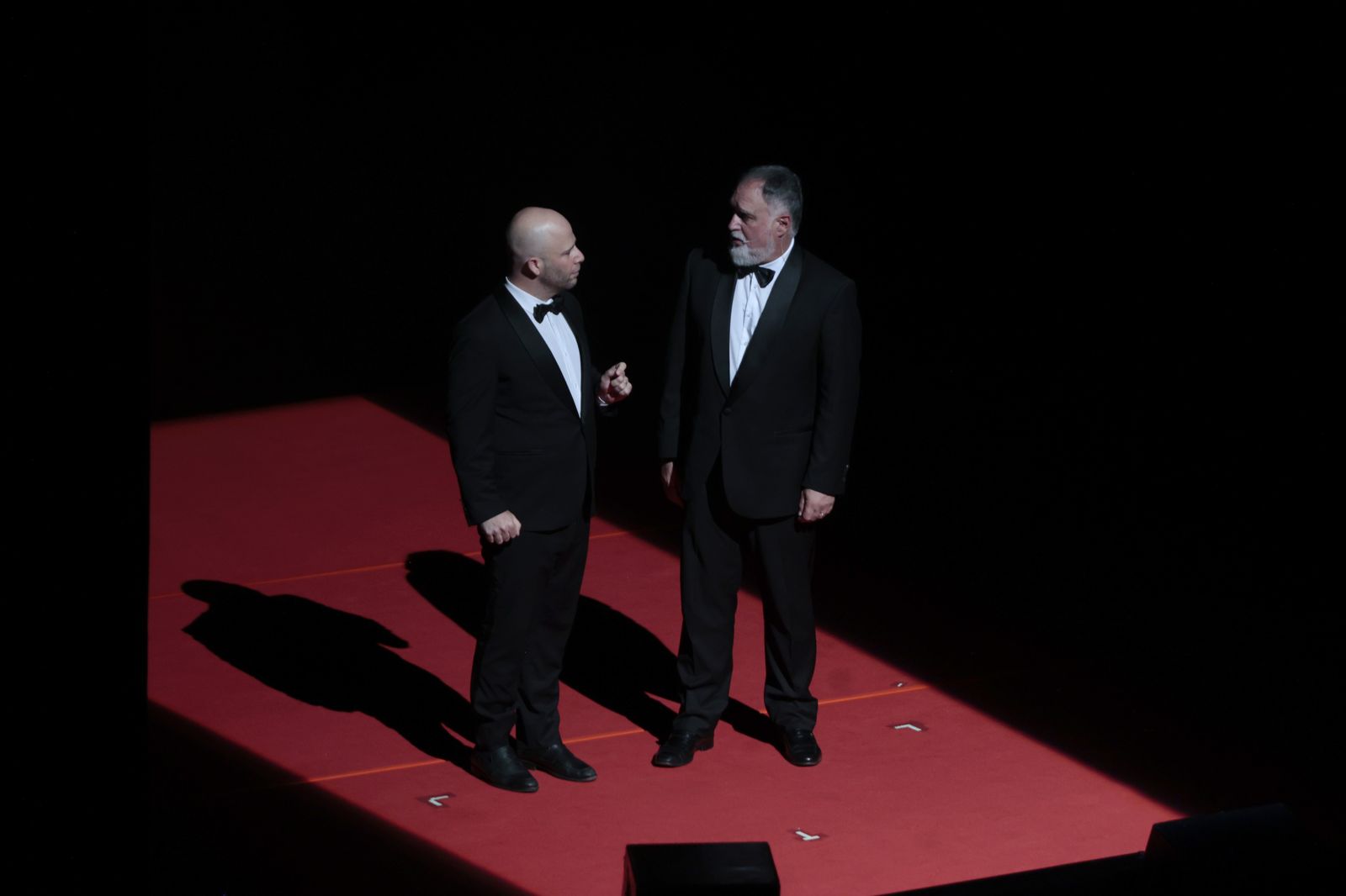 Las imágenes de la actuación de Les Luthiers en Sevilla