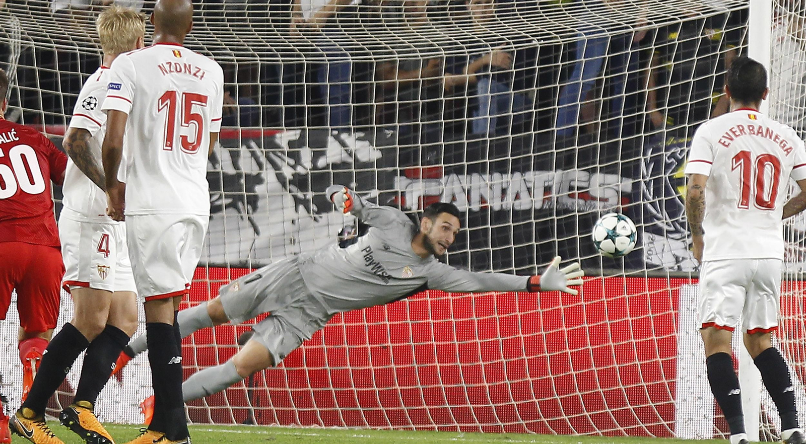 Las imágenes del Sevilla-Spartak