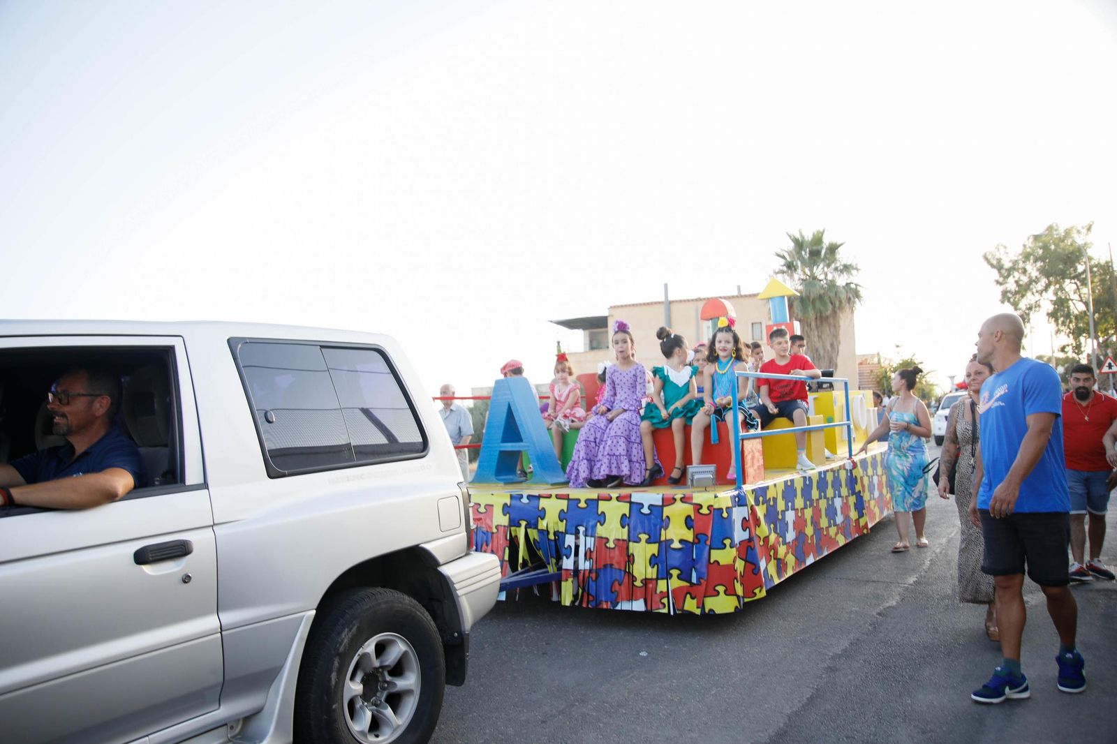 Así se ha vivido el tradicional desfile de carrozas de Gérgal