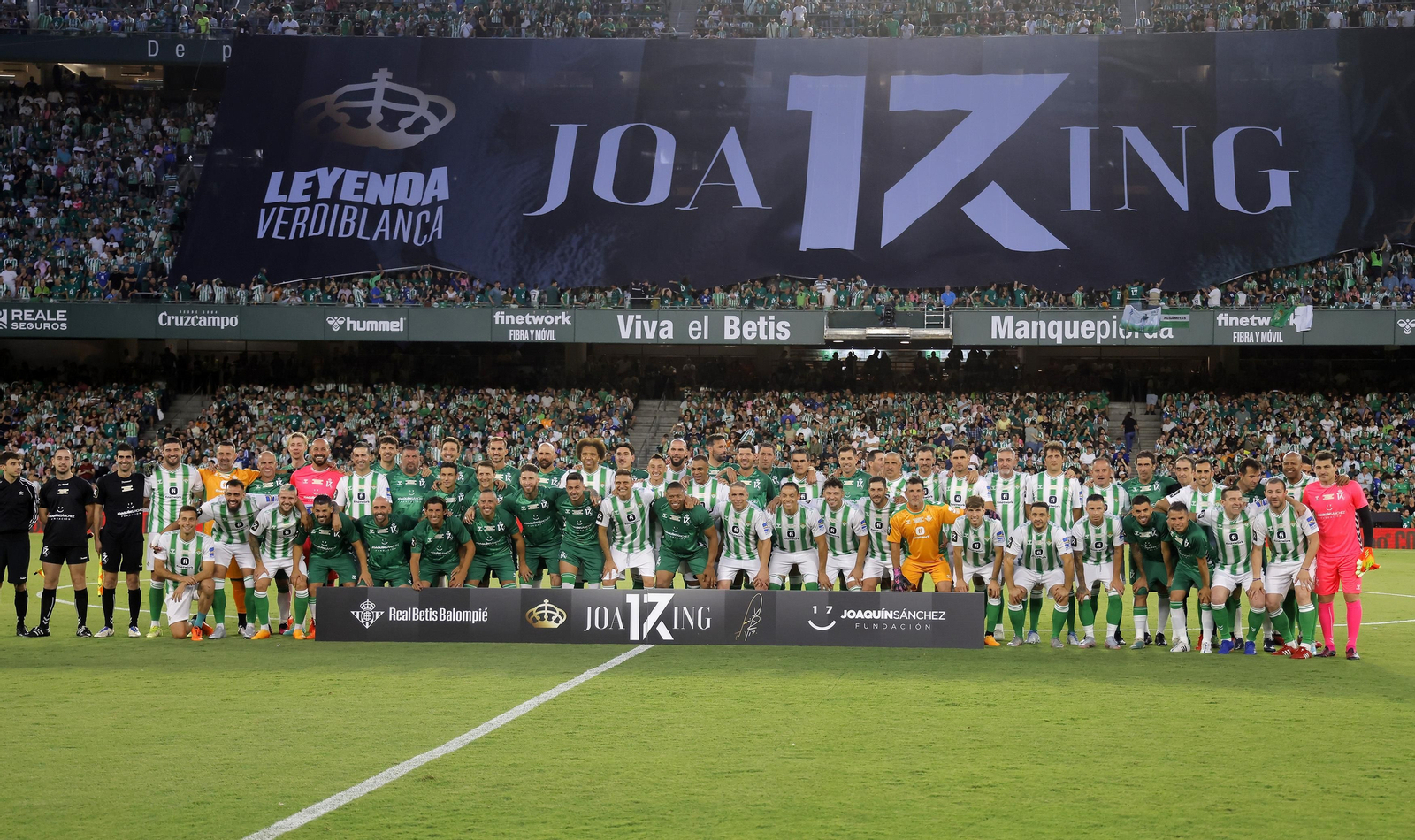 Las imágenes del partido de despedida de Joaquín