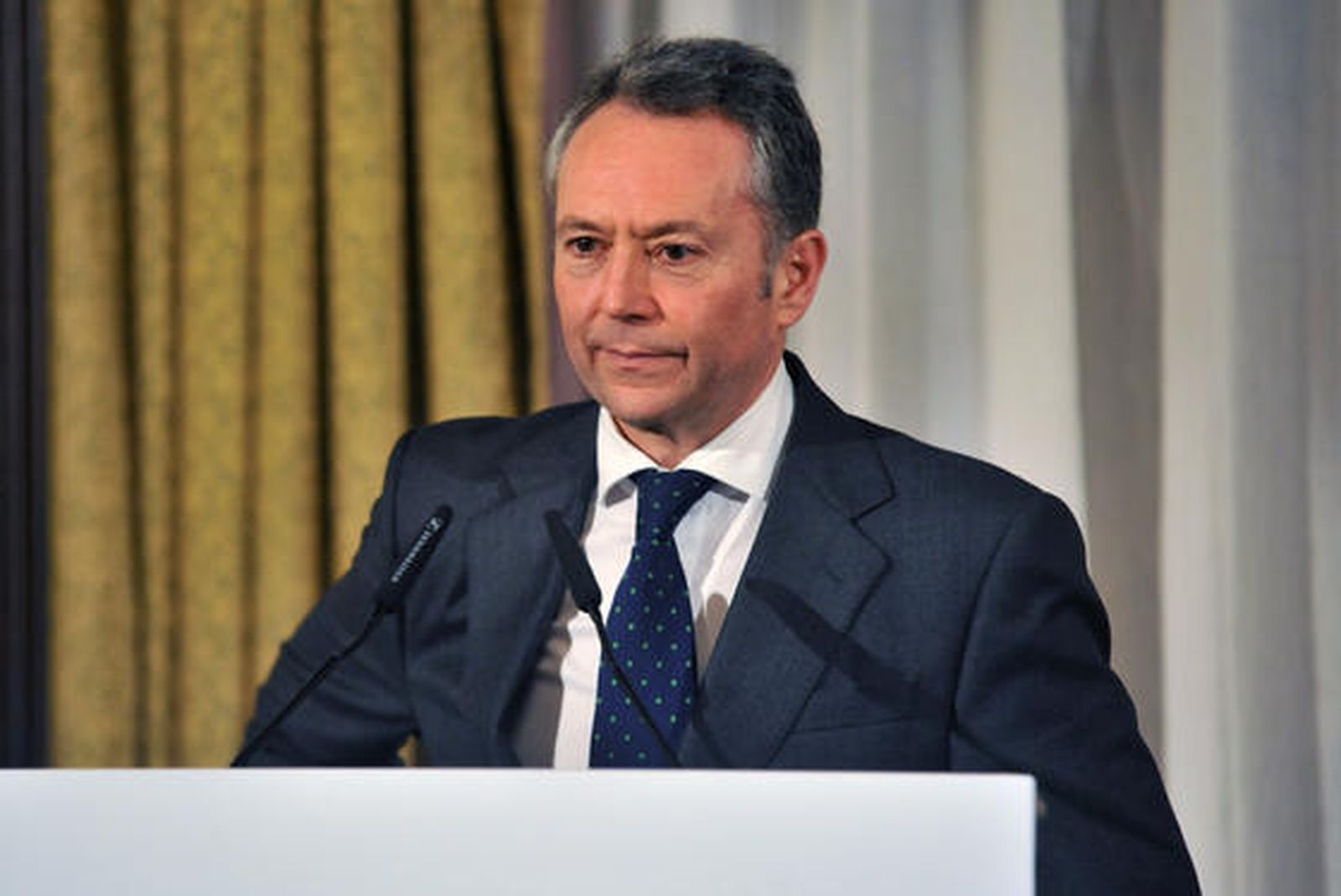 José Joly, durante su intervención. / Reportaje gráfico: Antonio Pizarro / Juan Carlos Muñoz / Juan Carlos Vázquez