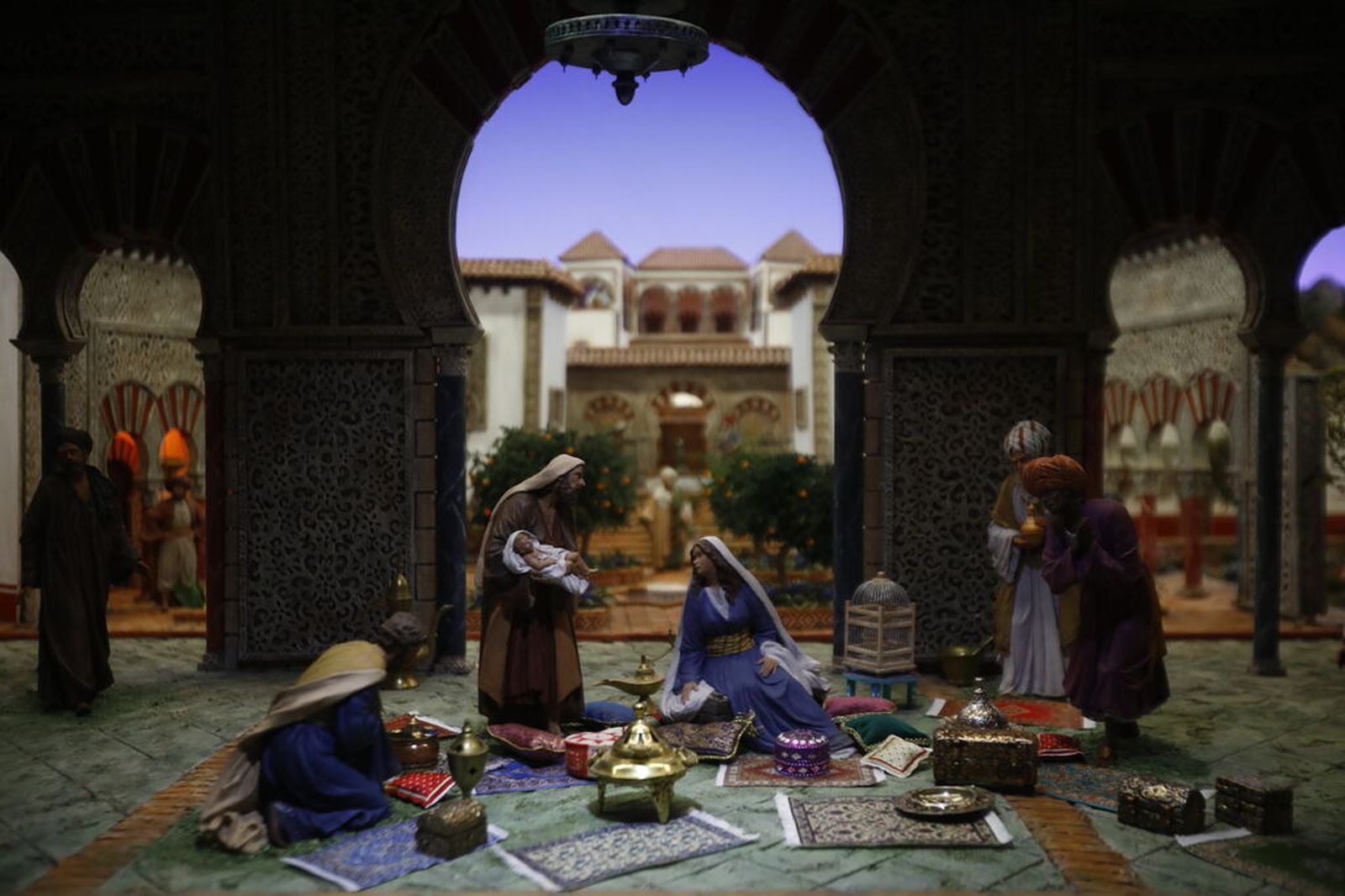 Este año el Belén de la Fundación Cajasol está inspirado en la espectacular ciudad palatina de Medina Azahara