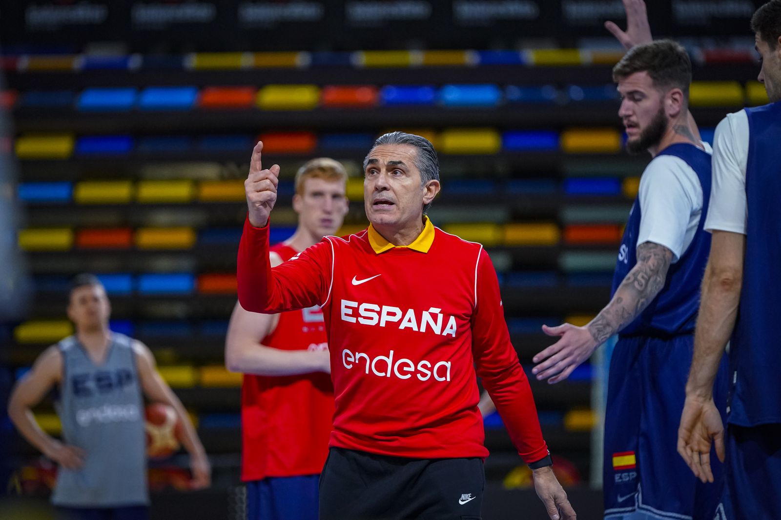 Fotos: Los jugadores del Unicaja ya entrenan con España