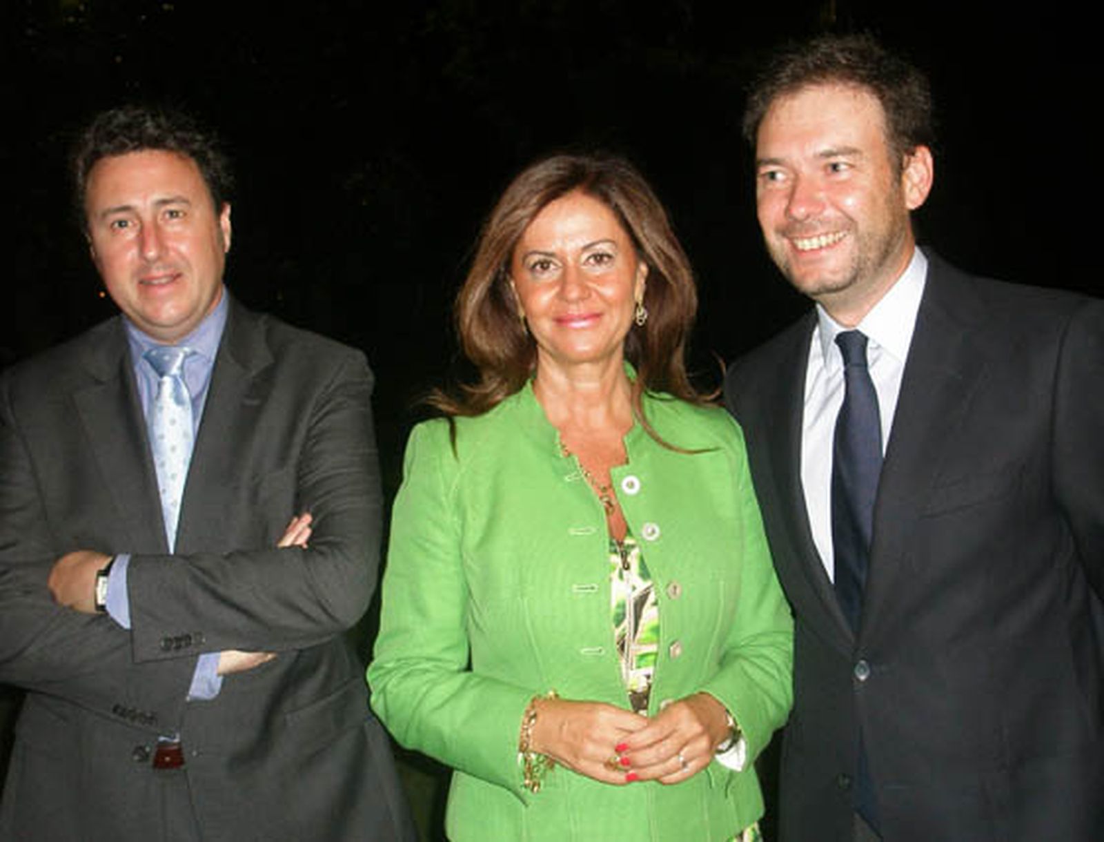 Los profesores del Icide Fernando Azcona Recio, abogado presidente en Andalucía de Asnala (Asociación Nacional de Abogados Laboralistas), Ana María Orellana Cano, magistrada presidente de la Sección 1ª de la Sala de lo Social del TSJA Sevilla, y Javier Vera Martín –Peñasco, inspector de Hacienda del Estado.