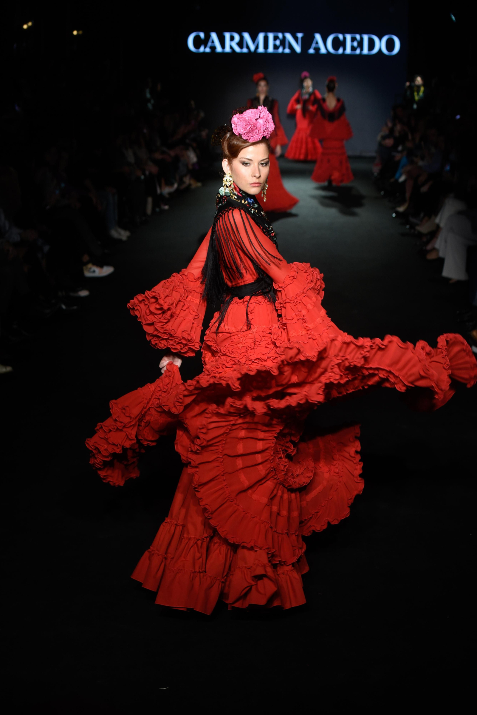 El desfile de Carmen Acedo en We Love Flamenco 2024, todas las fotos
