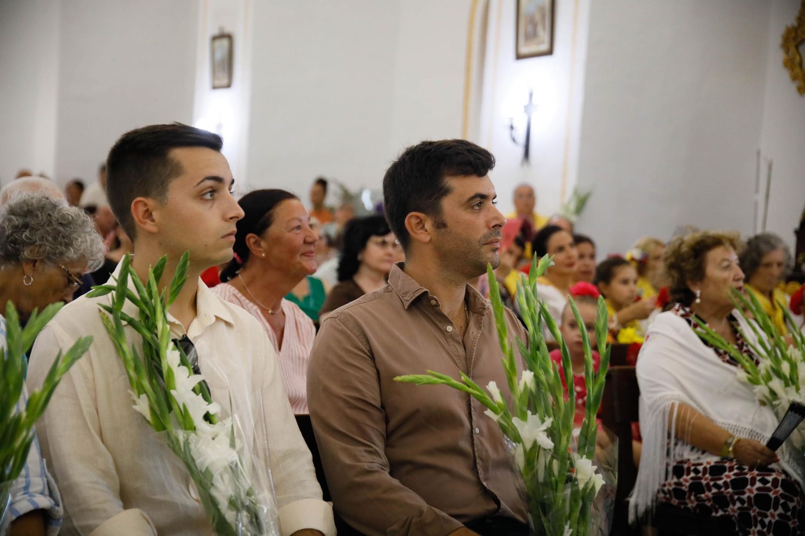 La Subida del Agua de las fiestas de Mojácar, en imágenes