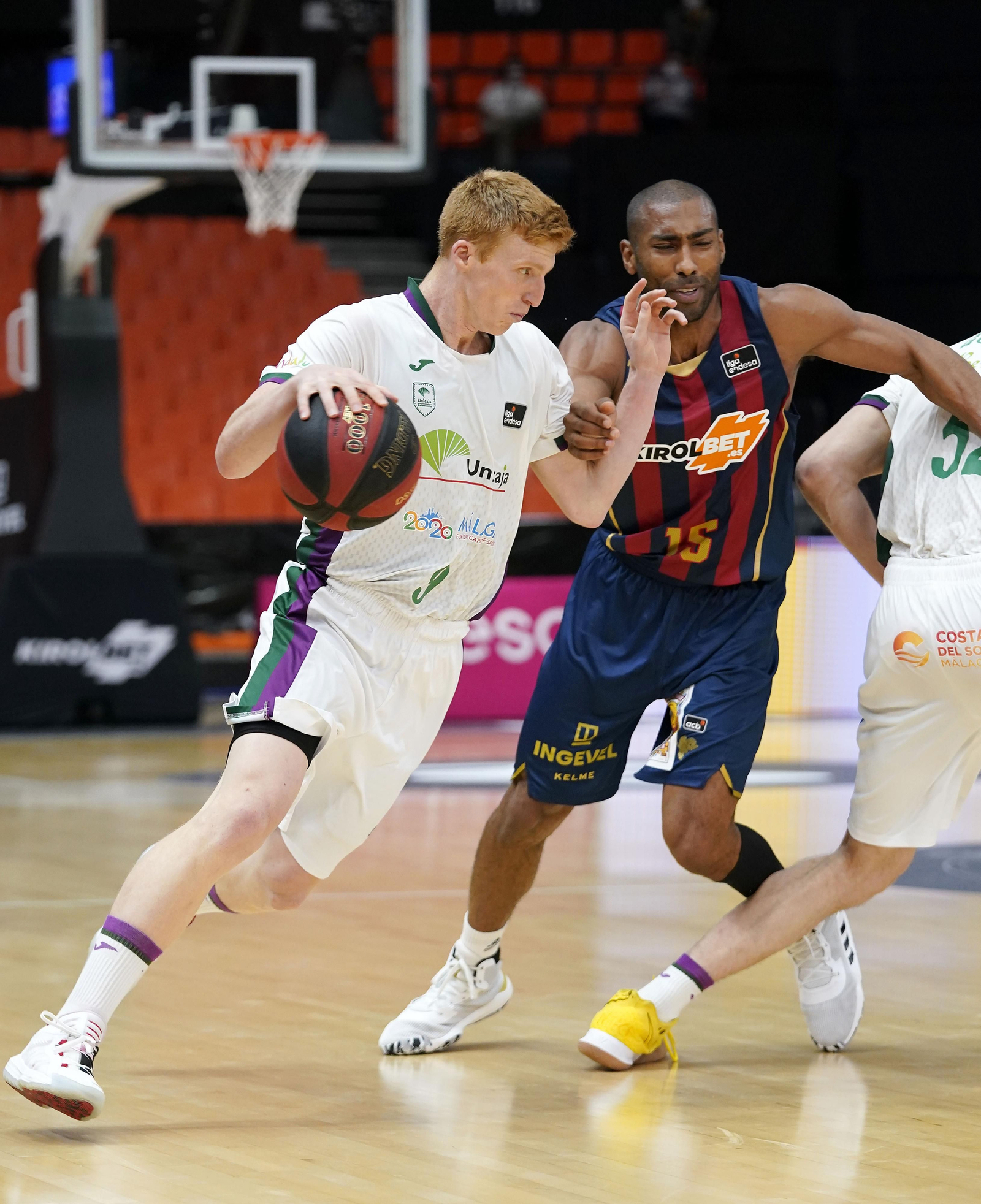 El Baskonia-Unicaja, en fotos