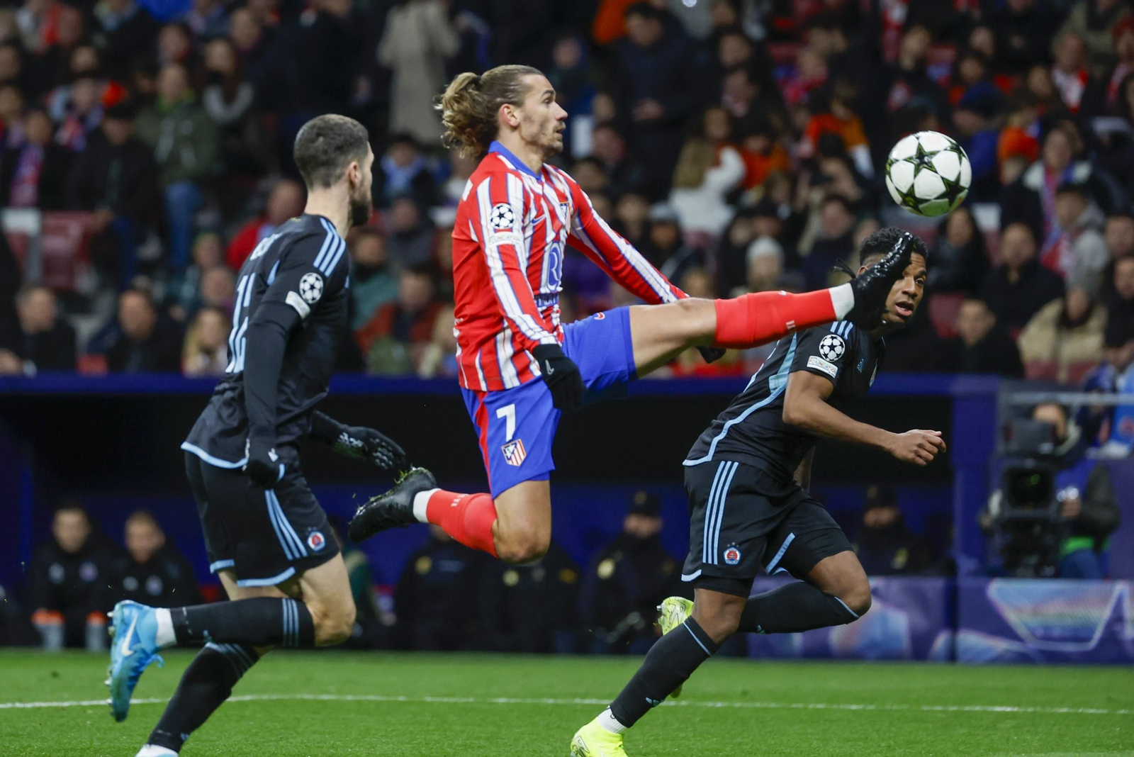 Las fotos del Atlético de Madrid - Slovan de Bratislava