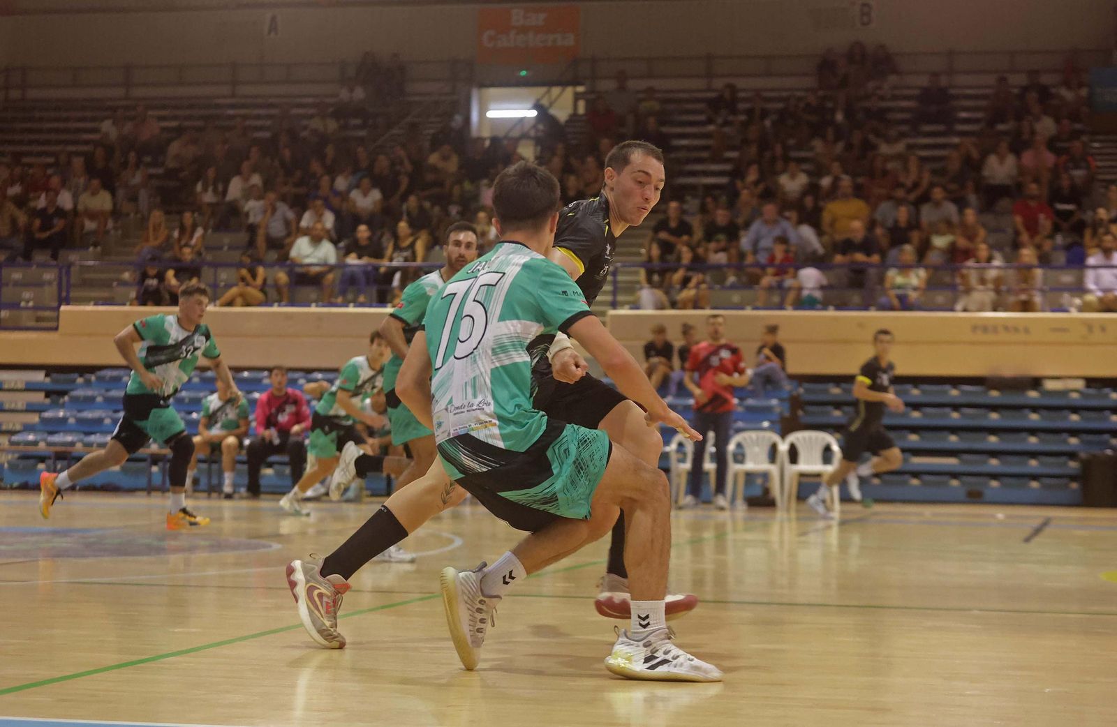 Las mejores fotos del Balomano Algeciras - Madrid Base Villaverde