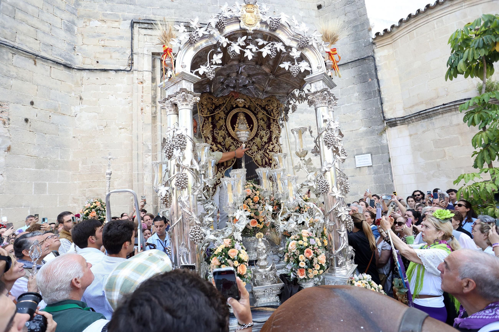 Así fue la salida de la Hdad del Rocío de Jerez
