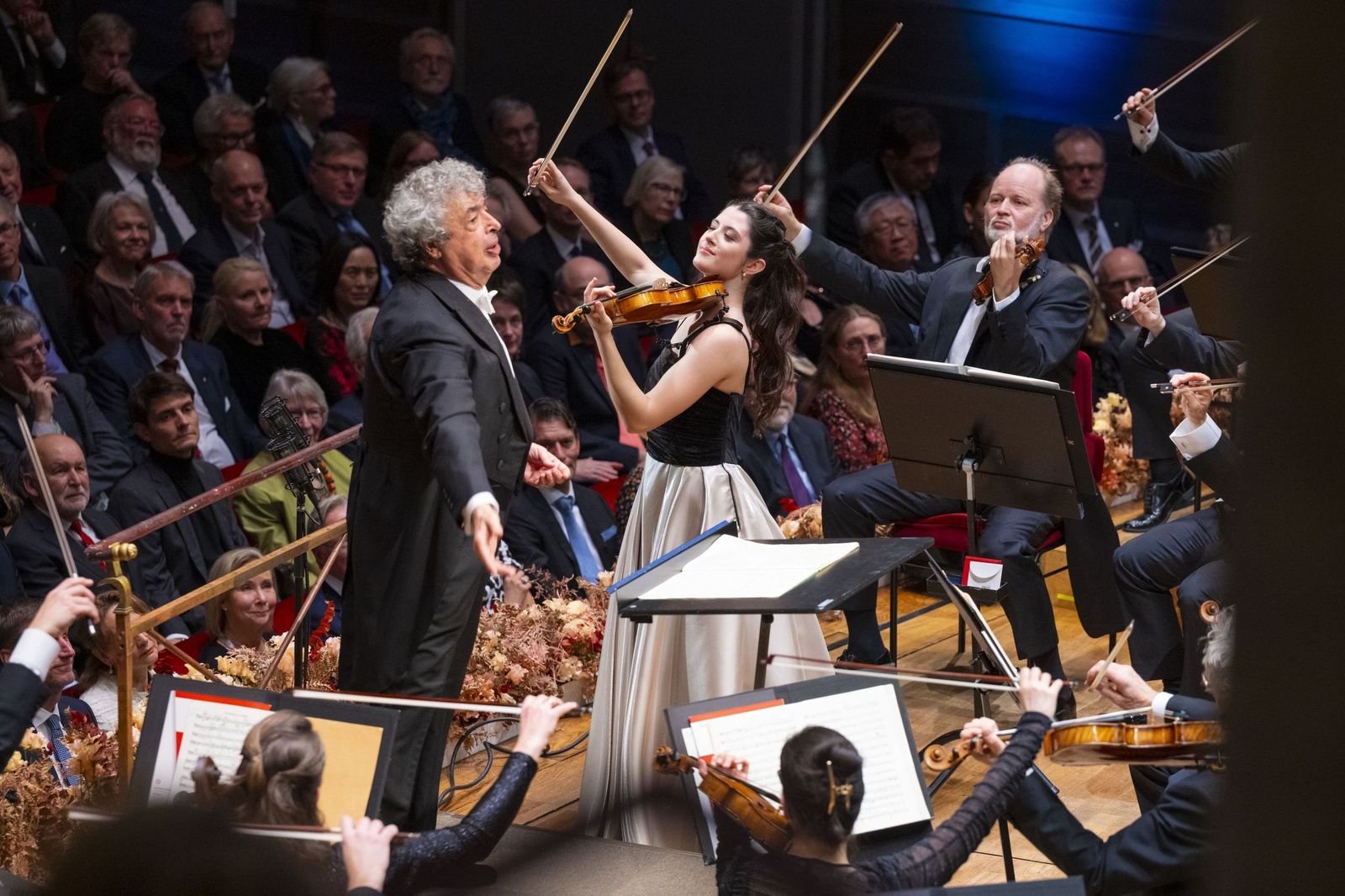 María Dueñas, en el concierto de los Premios Nobel