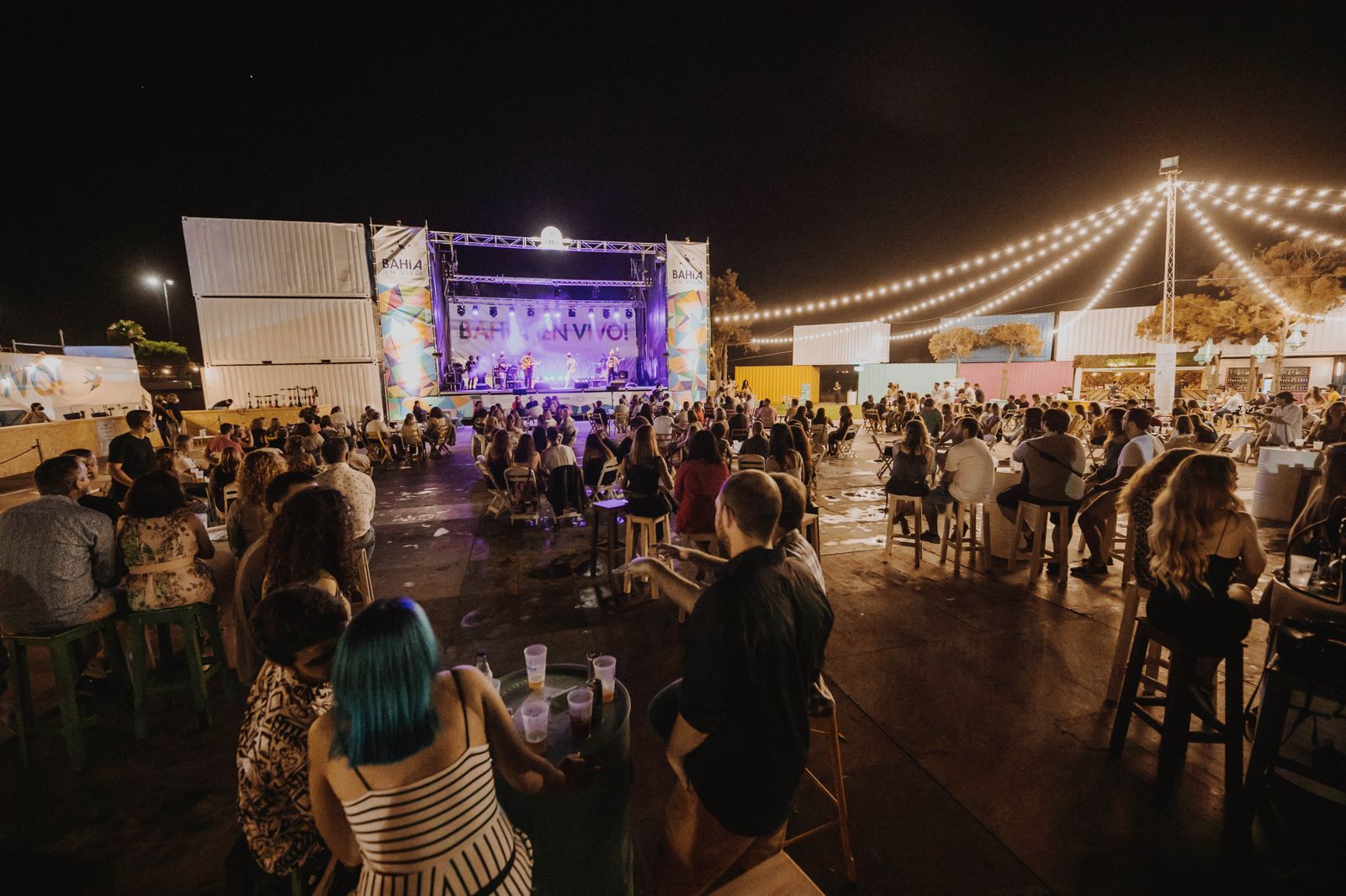 Concierto del ciclo 'Bahía ¡En Vivo!' que se celebró el pasado viernes.