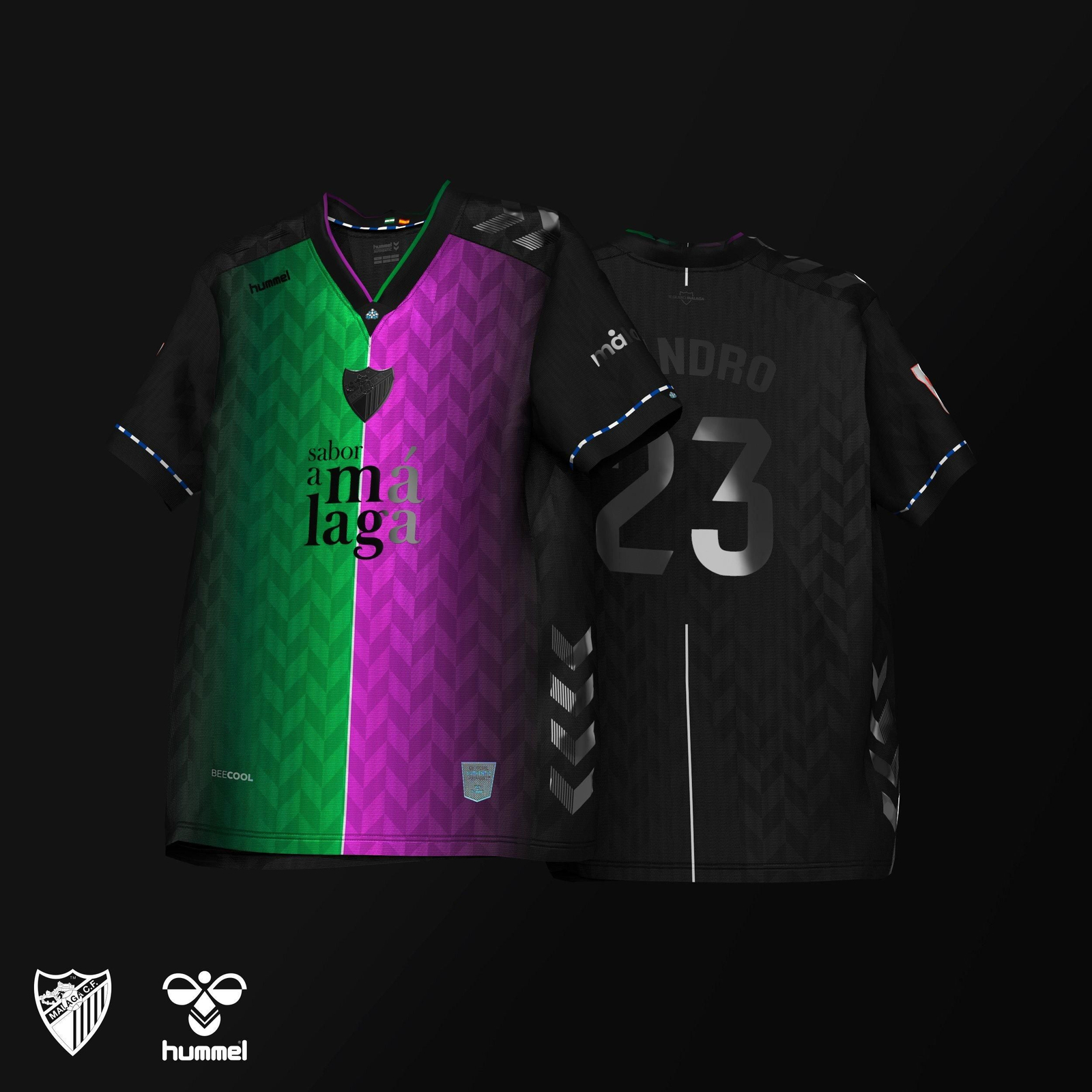 Los diseños de camisetas del Málaga CF que enamoran a la afición