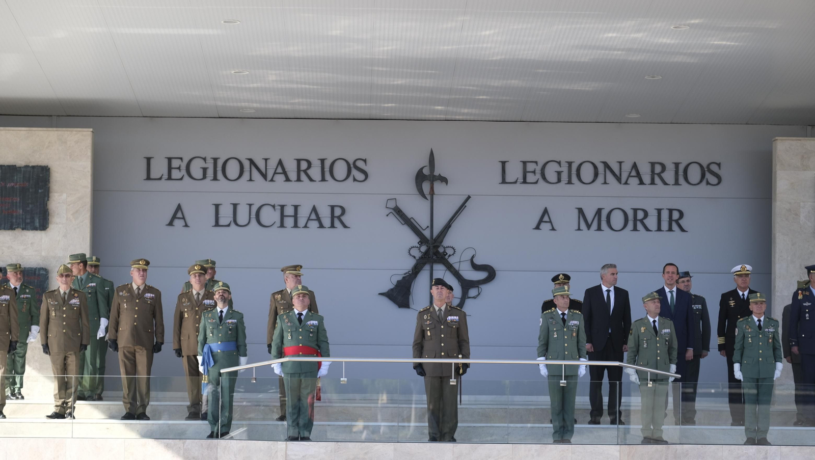 Imágenes de la toma de posesión del nuevo General de la BRILEG, José Agustín Carreras Postigo