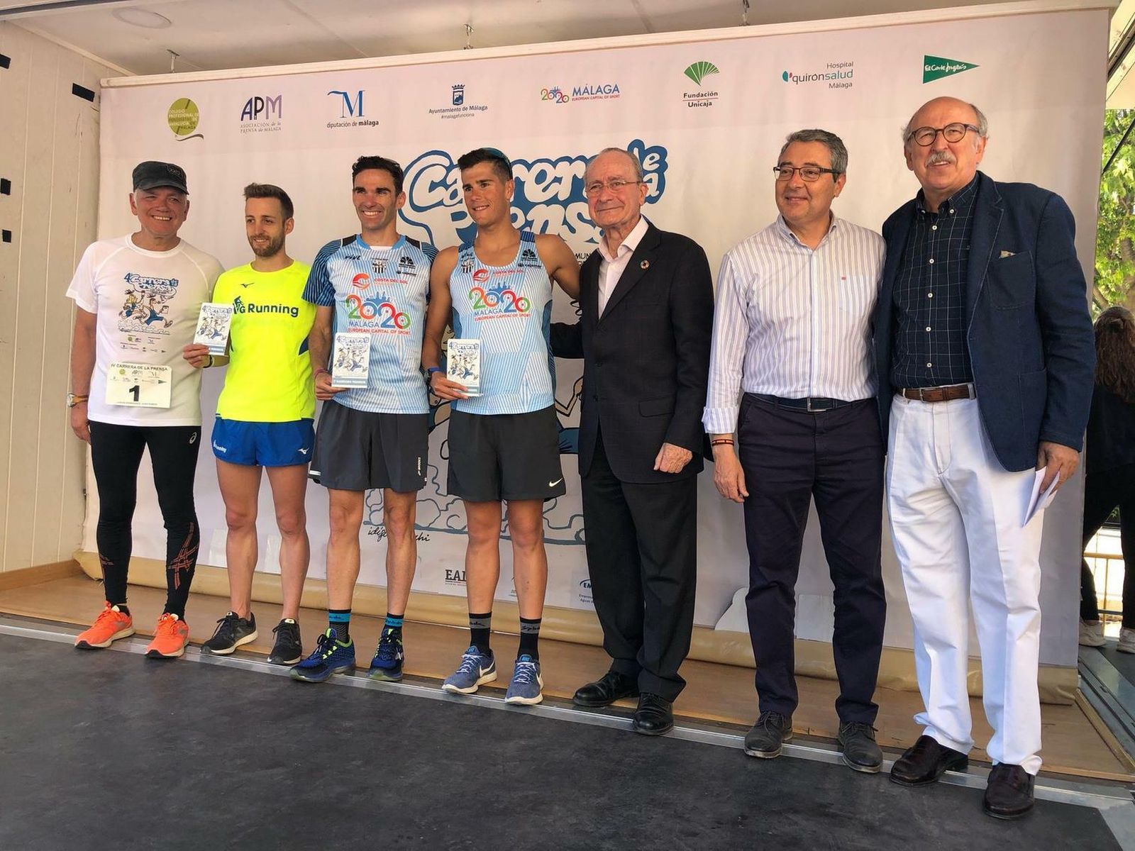 Las mejores fotografías de la Carrera de la Prensa de Málaga de 2019